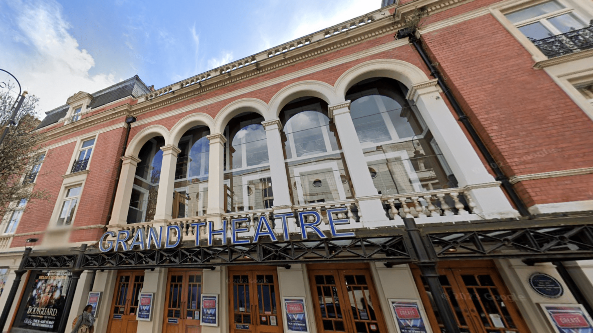 Outside of Wolverhampton theatre