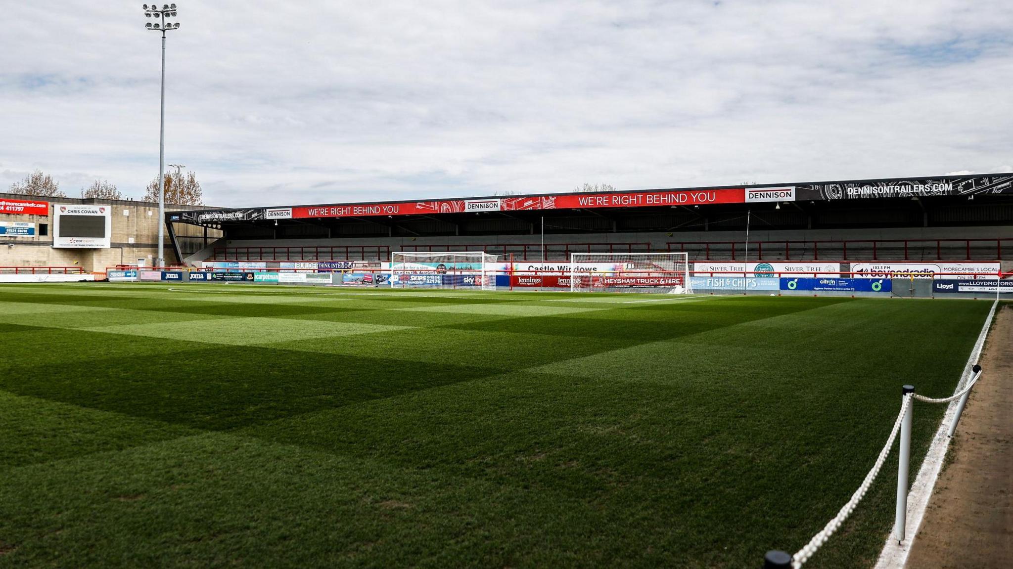 Morecambe's Mazuma Stadium