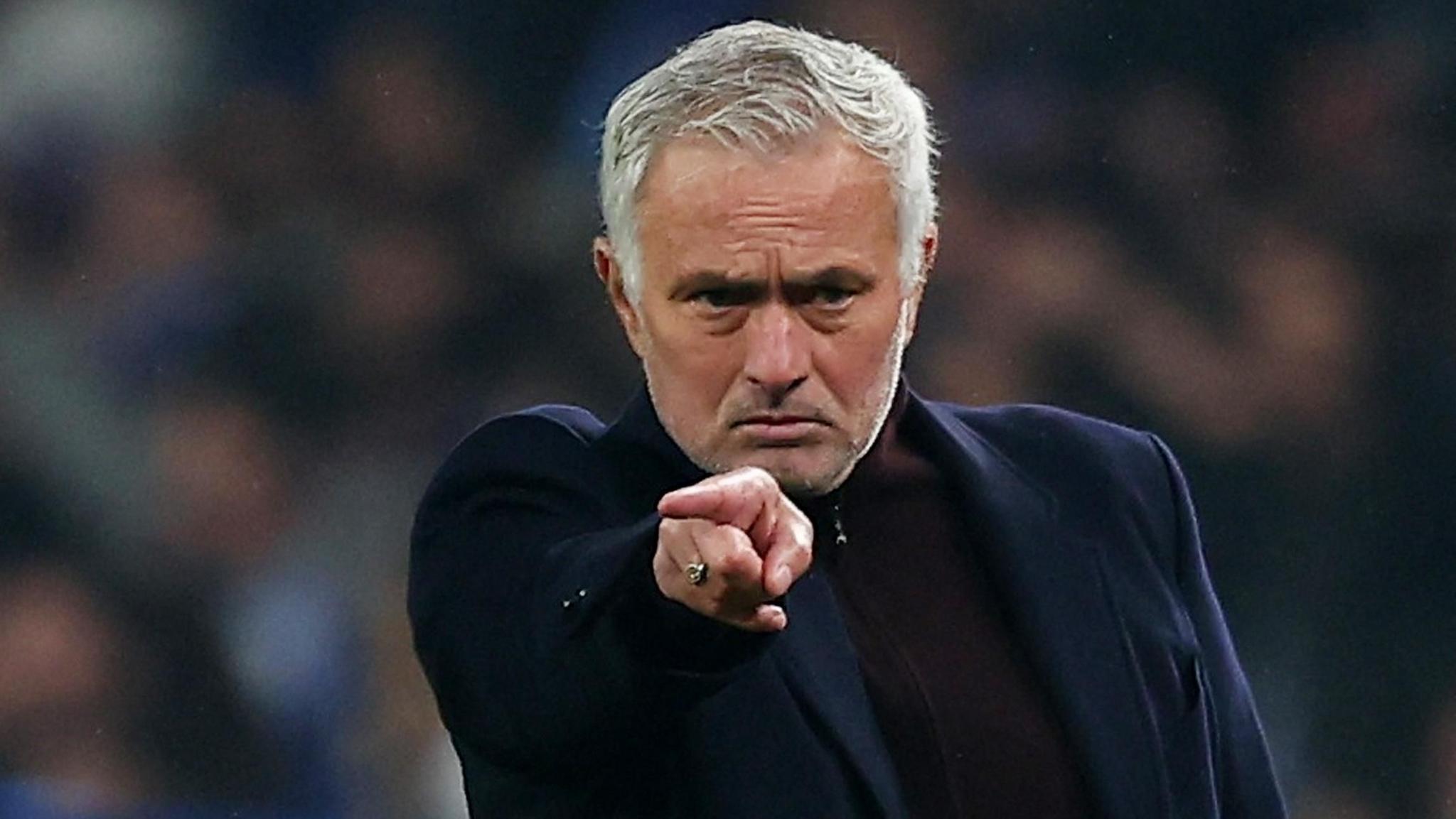 Jose Mourinho points