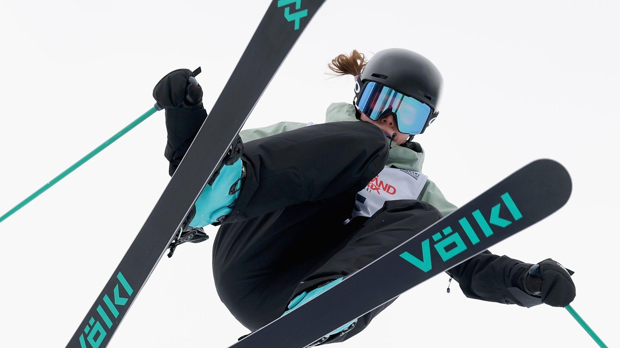 Indra Brown in competition at Copper Mountain in December, 2025