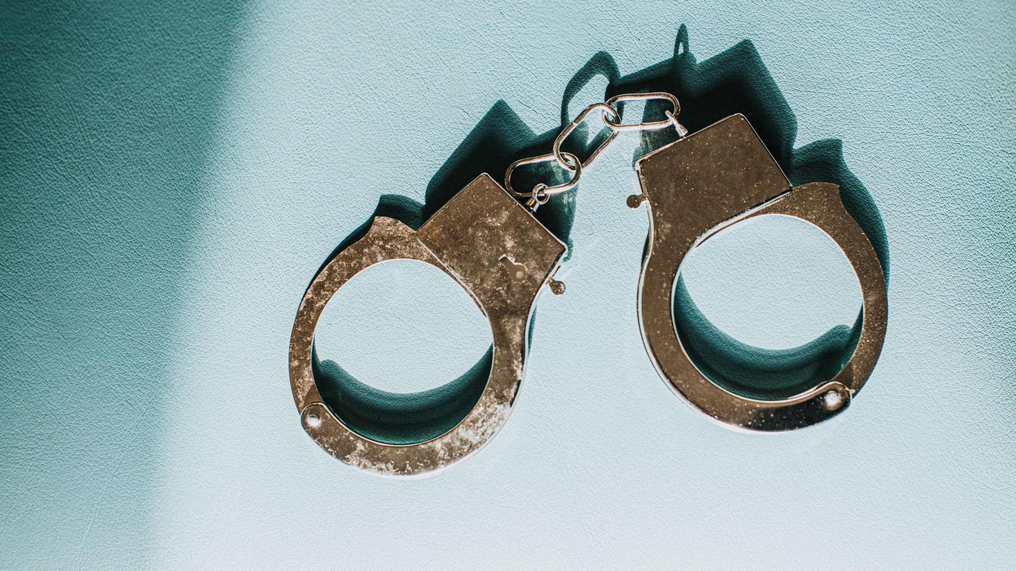 File photo of handcuffs