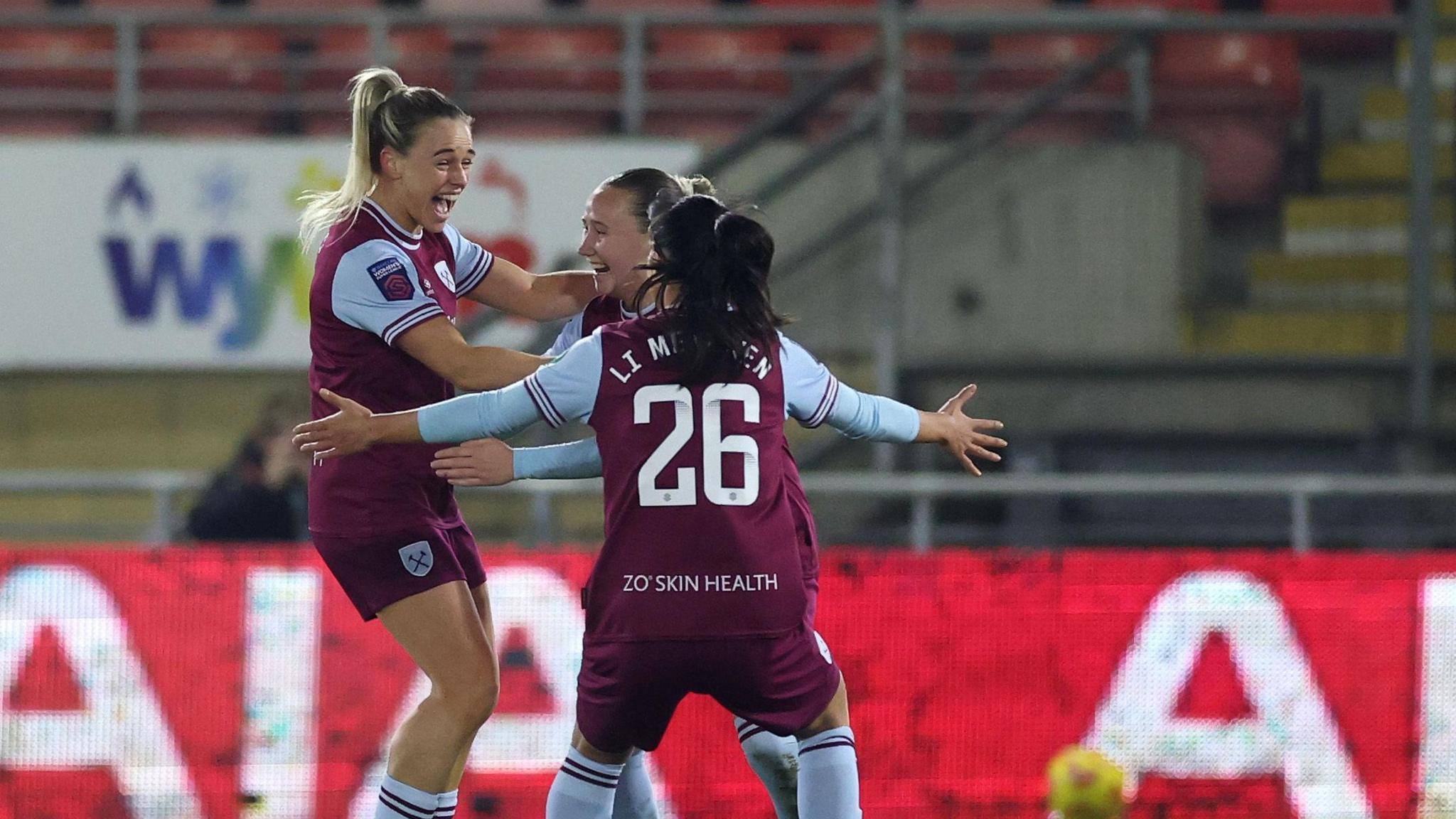 West Ham celebrate