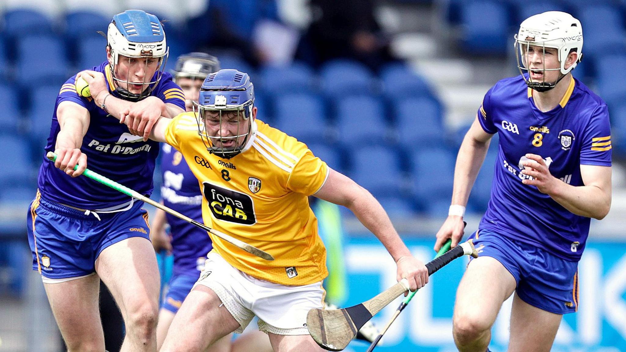 Keelan Molloy in action against Clare in 2021