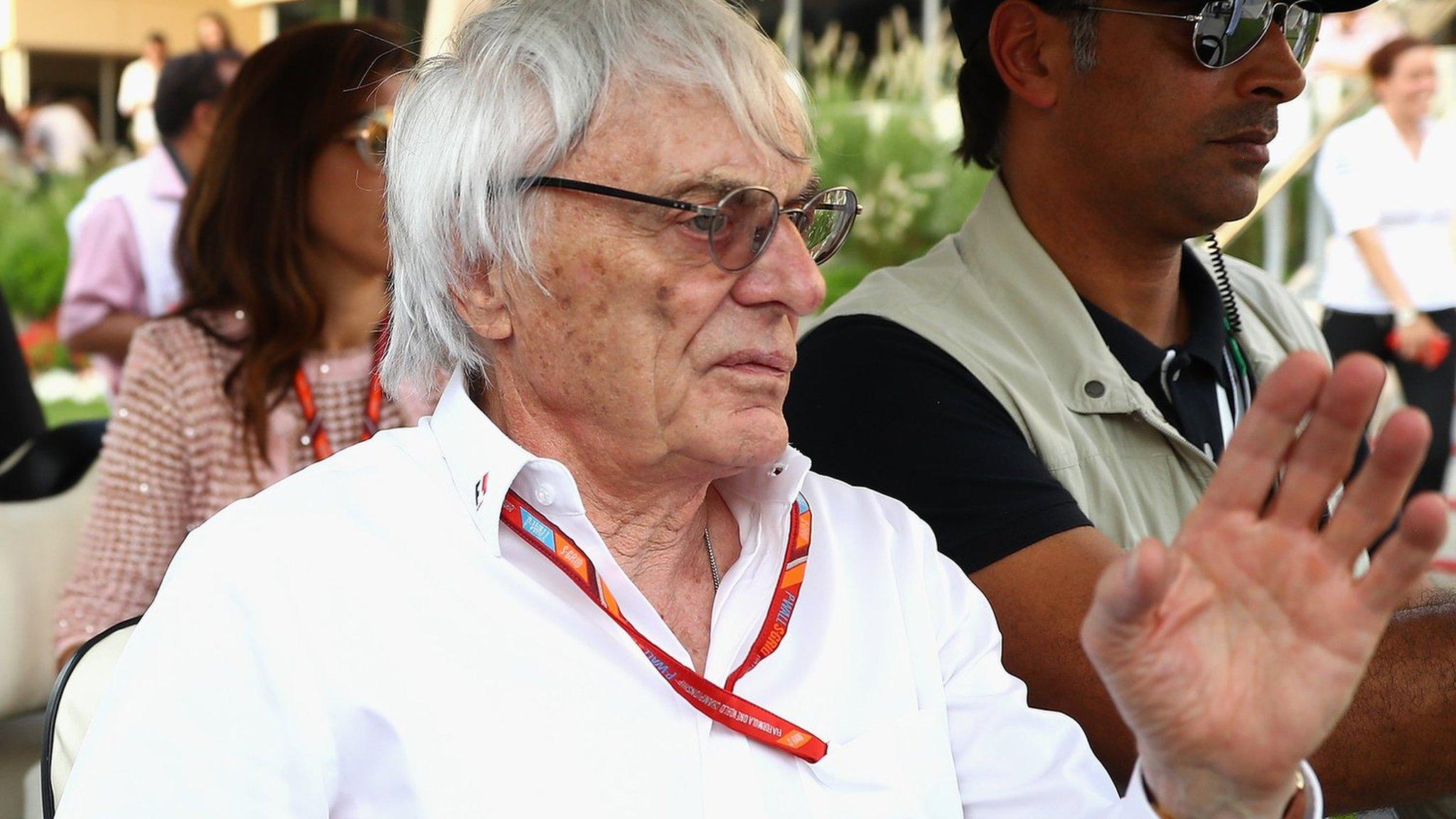 Former F1 boss Bernie Ecclestone