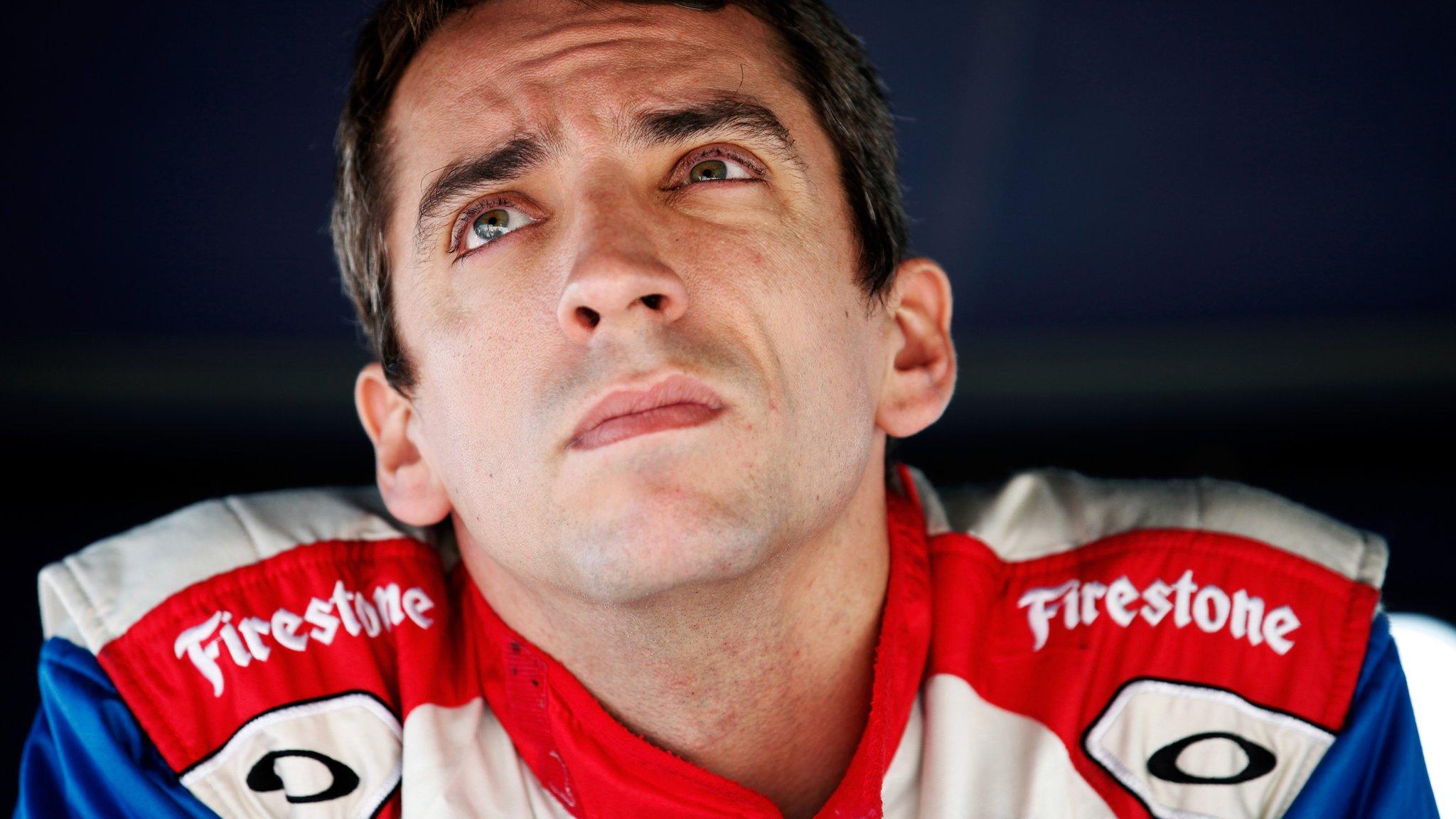 Indycar driver Justin Wilson