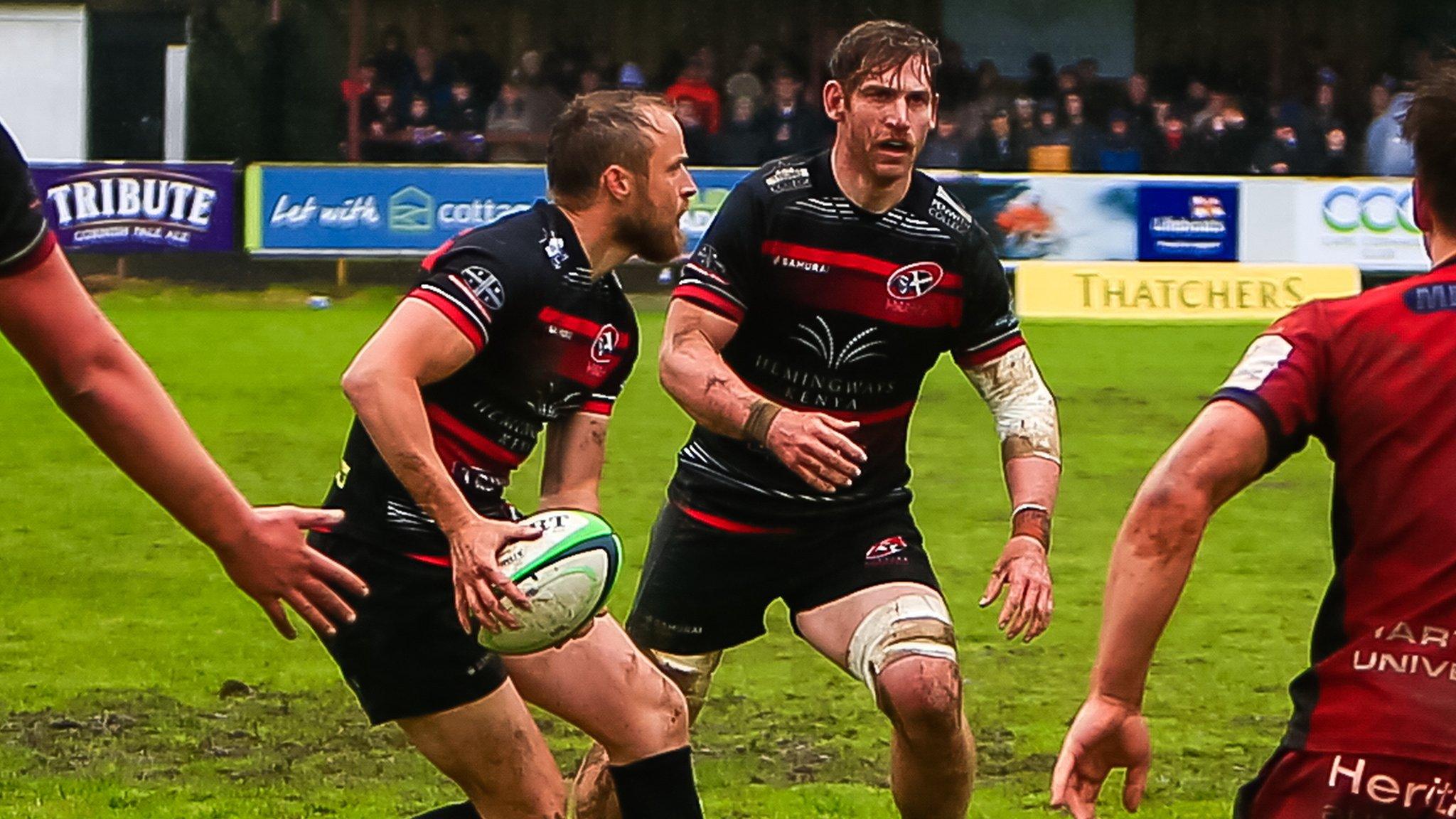 Cornish Pirates in action