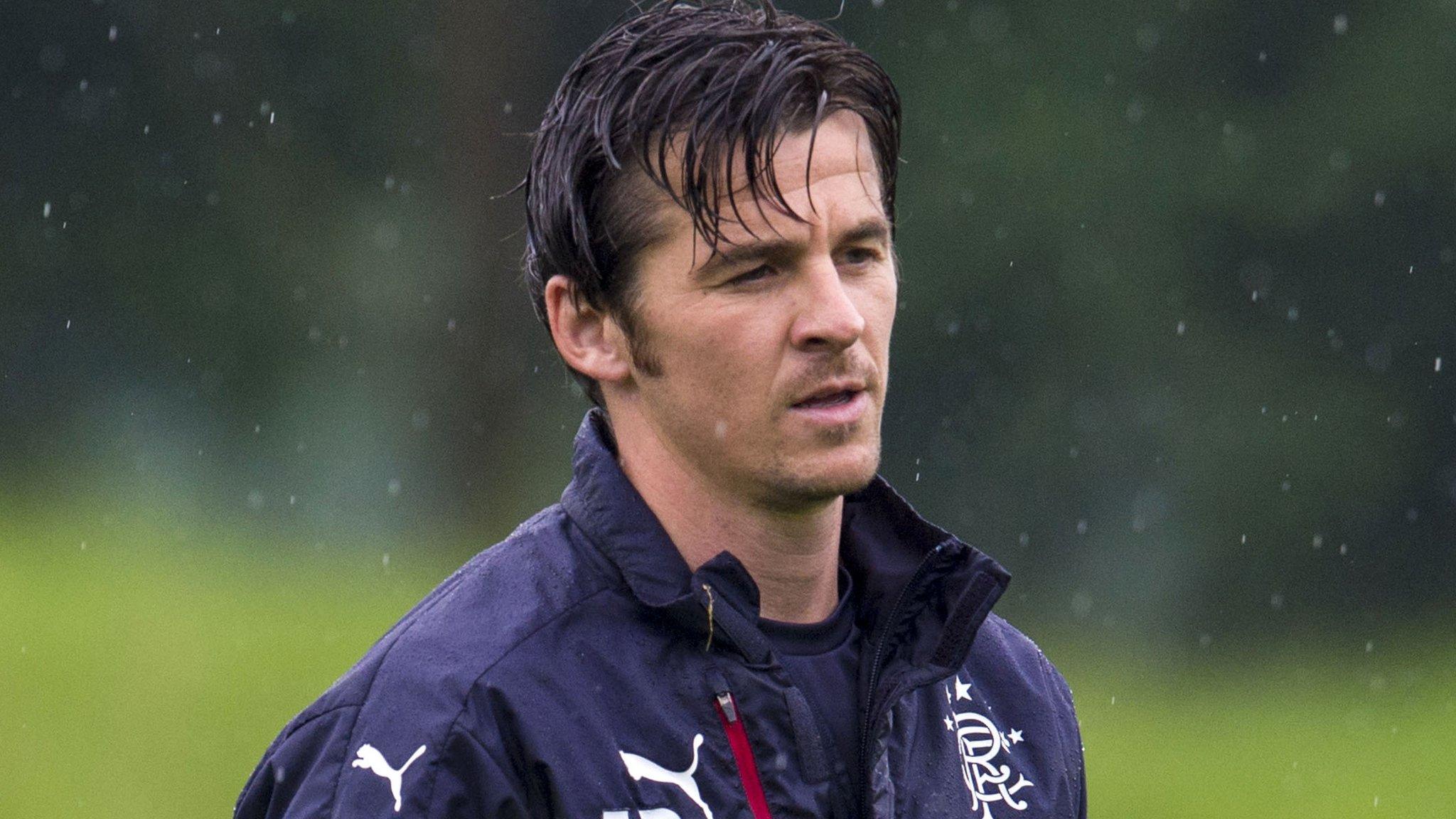 Rangers midfielder Joey Barton