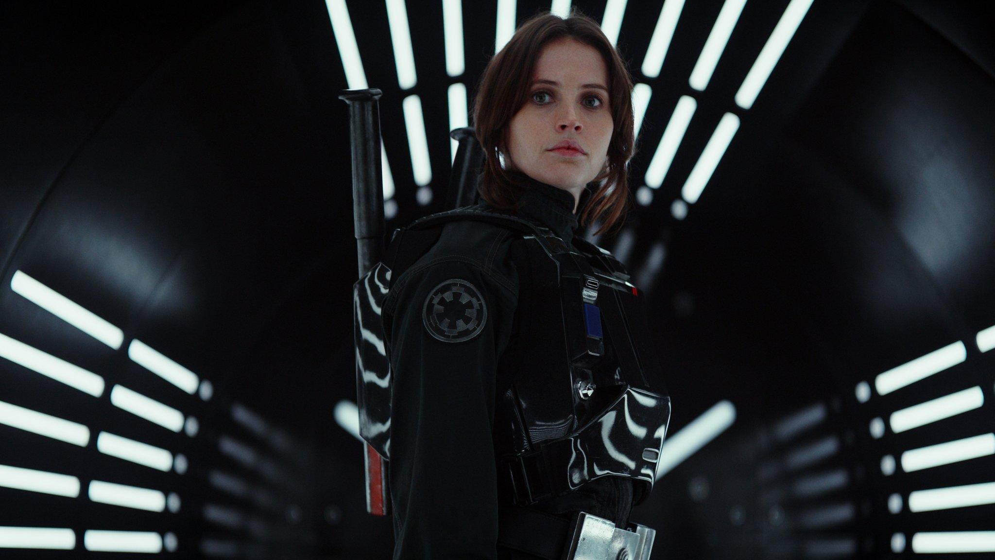 Felicity Jones as Jyn Erso