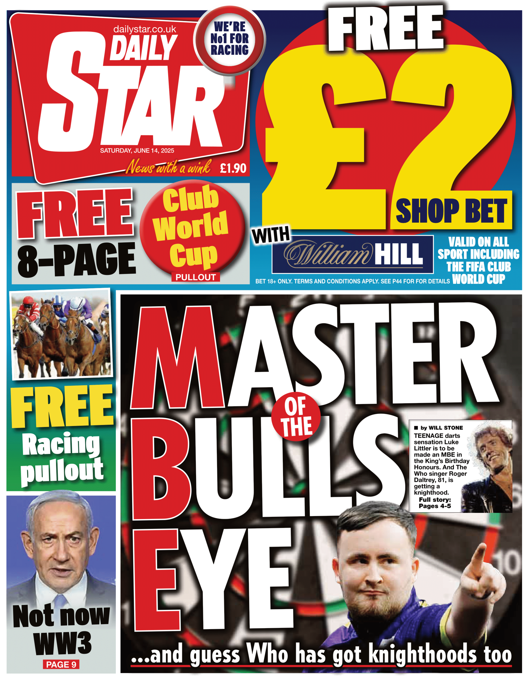 Daily Star front page