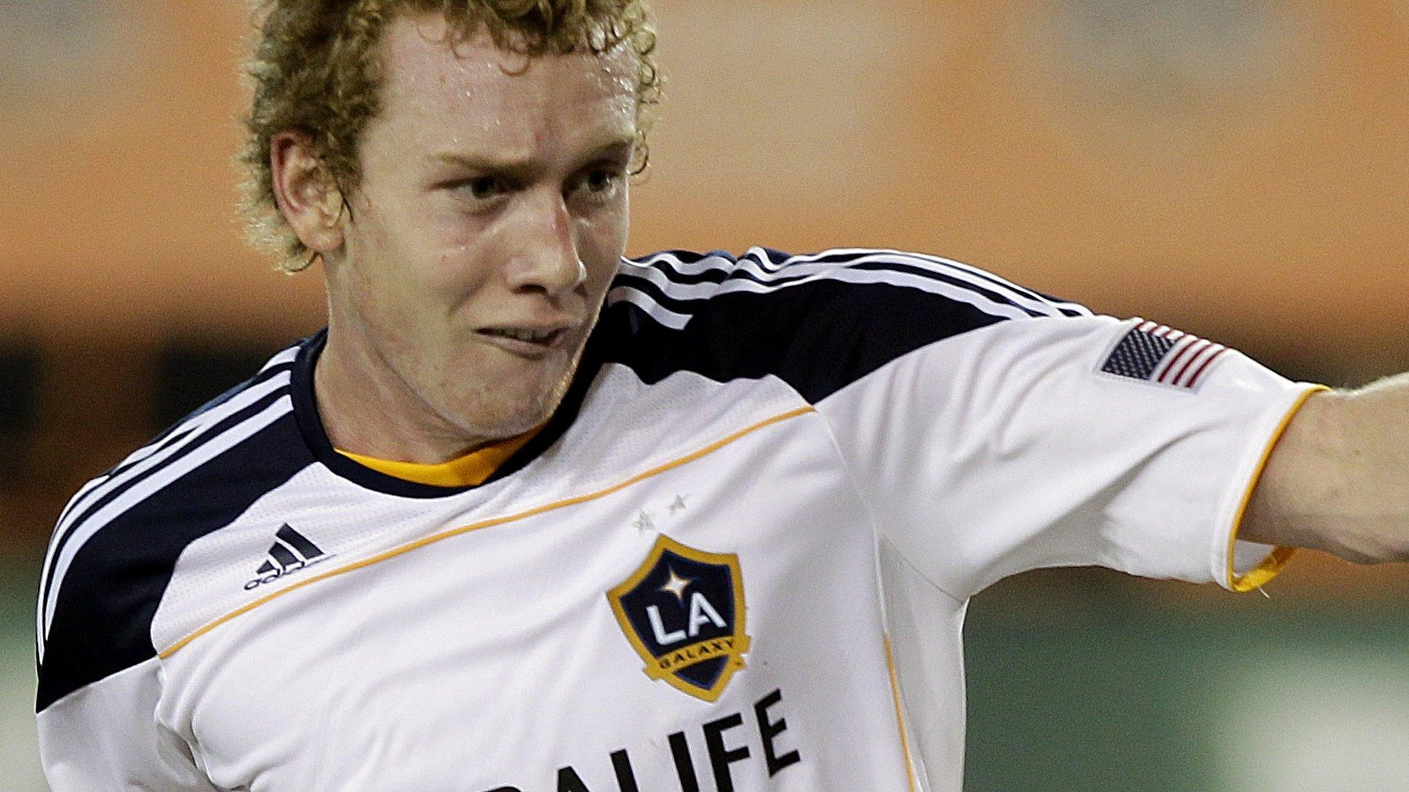 Jack McBean in action for LA Galaxy