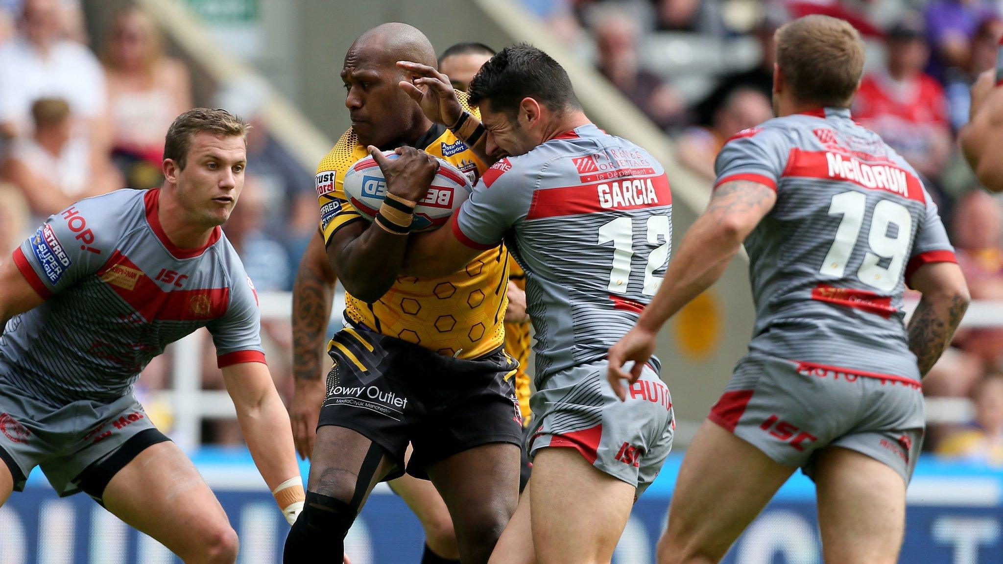 Salford and Catalans had never previously faced each other at Magic Weekend