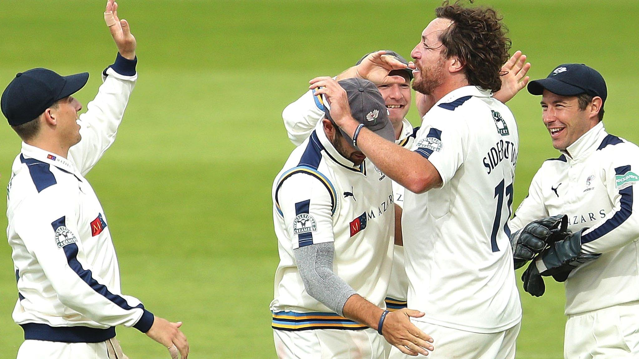 Yorkshire celebrate