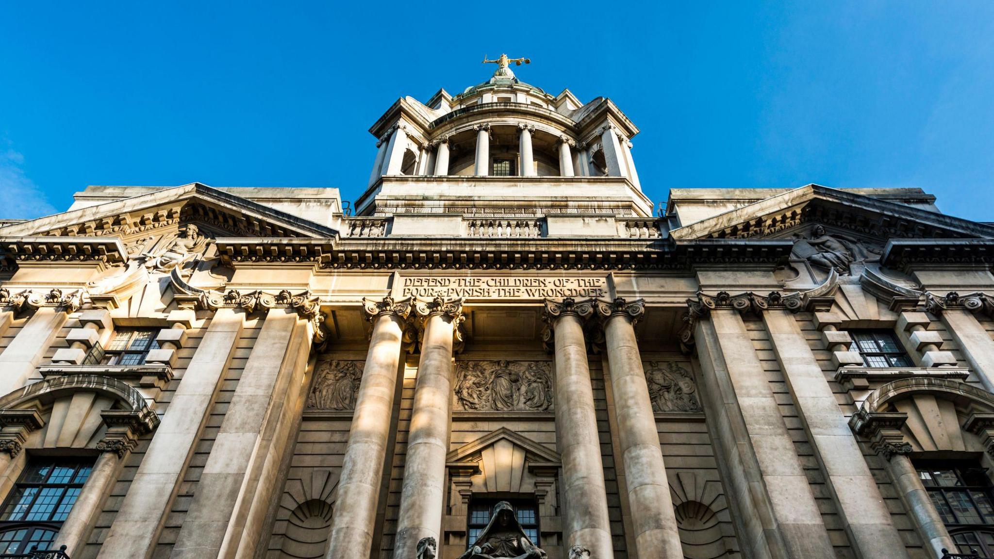 The Old Bailey - front of building