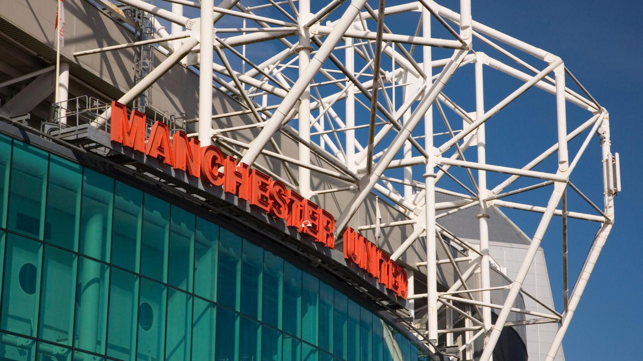 The roof of Manchester United's Old Trafford