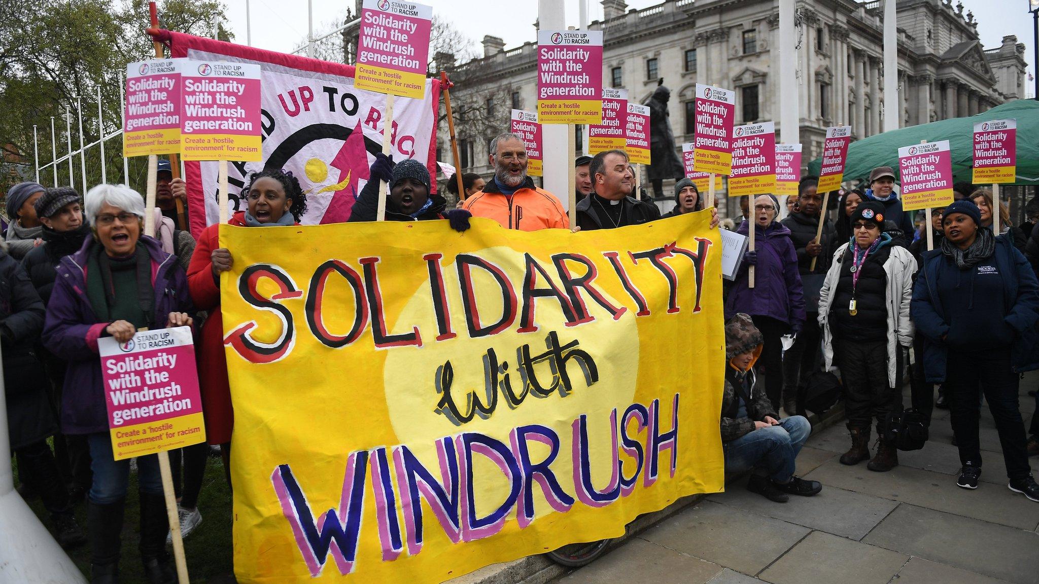 Windrush protest