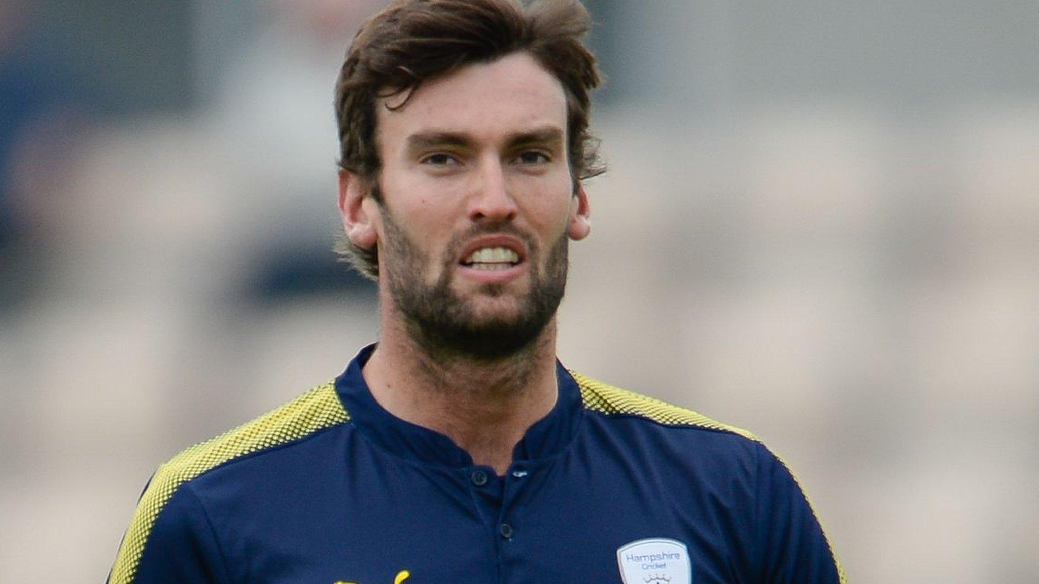 Hampshire bowler Reece Topley