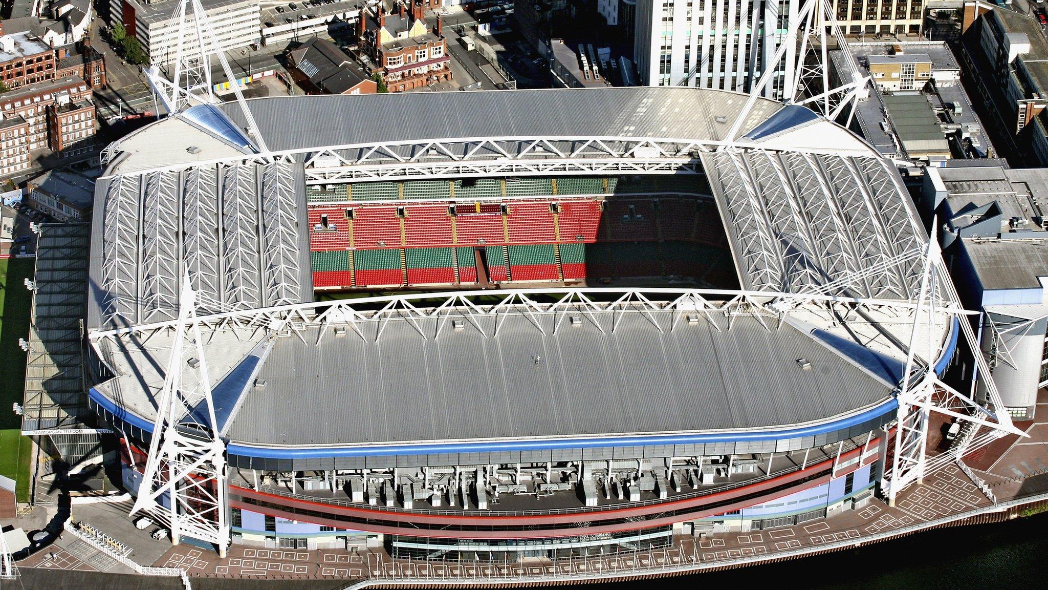 The Principality Stadium is in the heart of Cardiff city centre