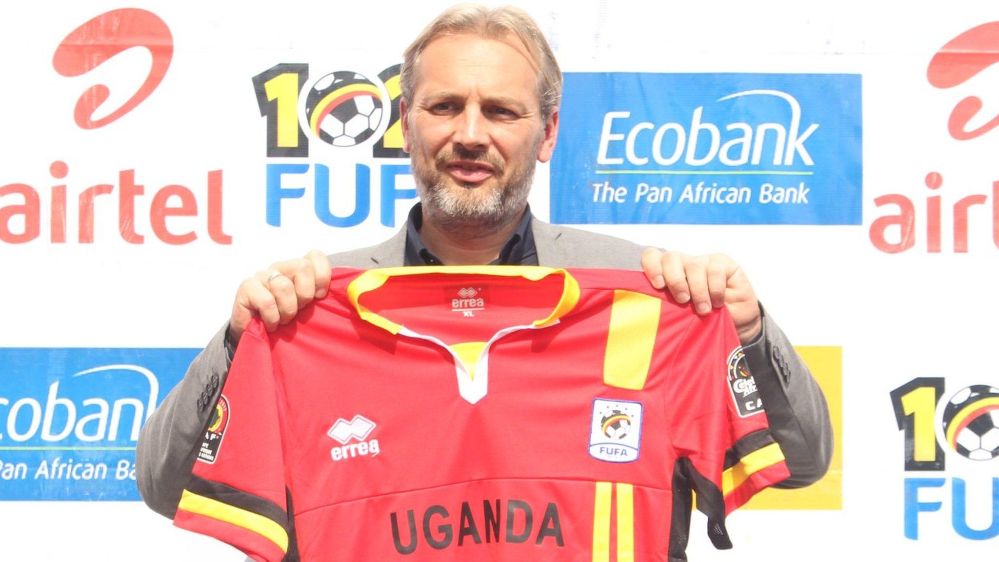 Uganda's new French coach Sebastien Desabre