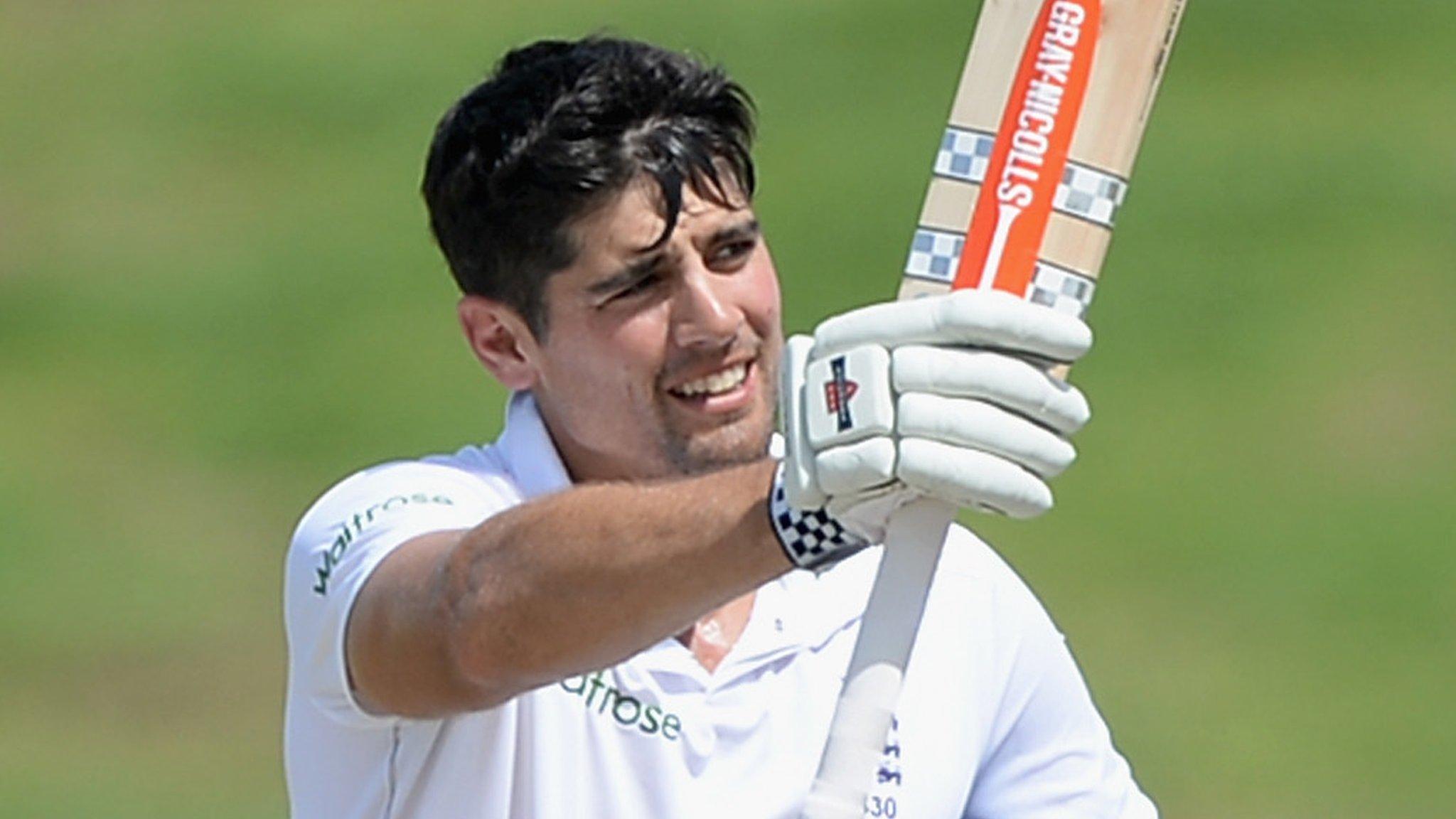 England captain Alastair Cook