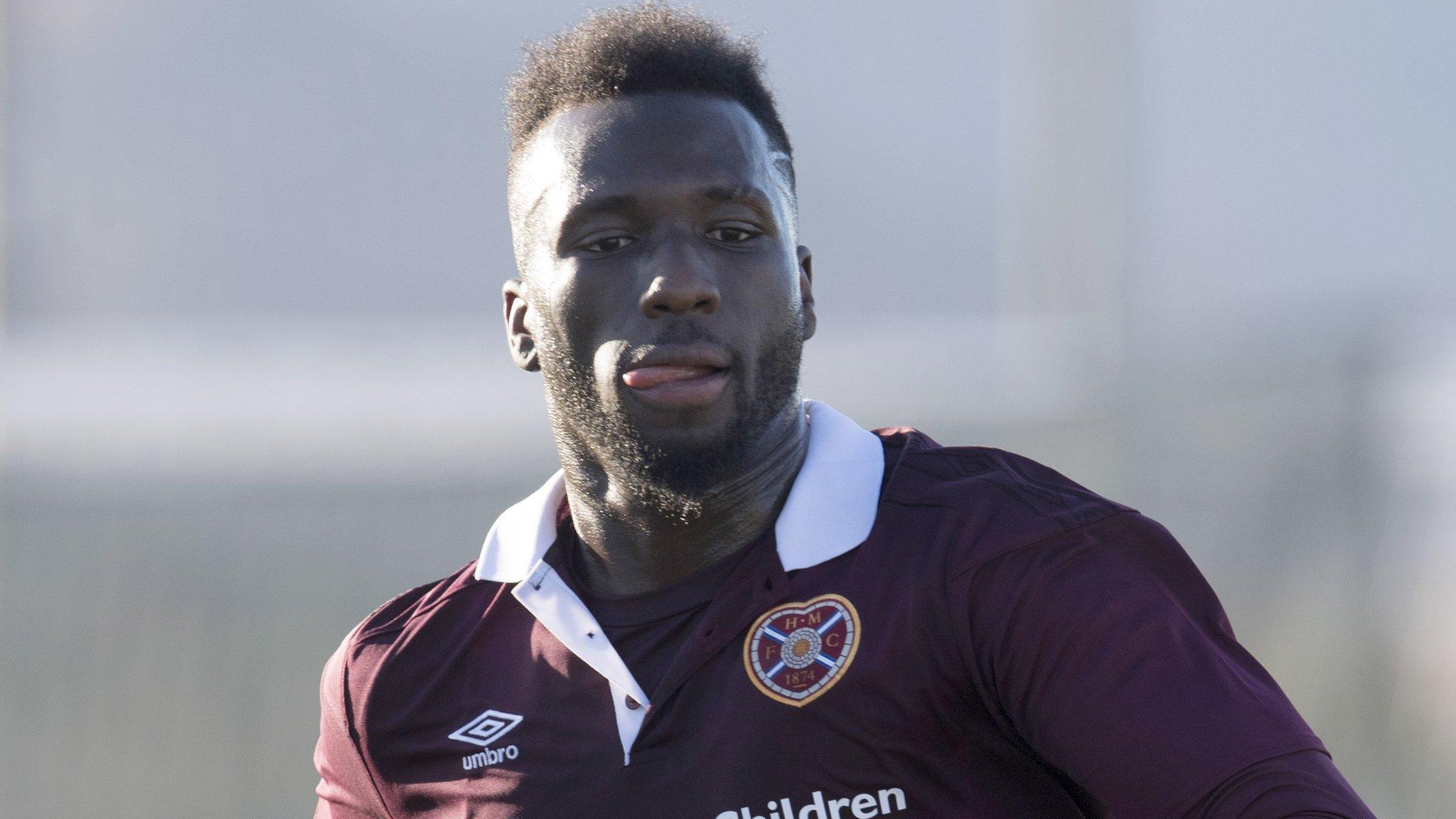 Isma Goncalves in action for Hearts