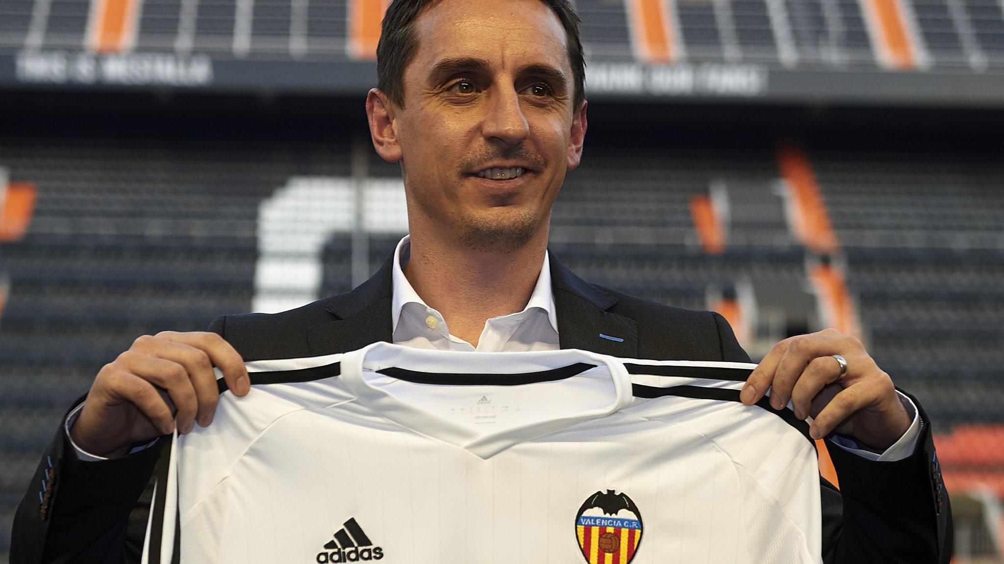 Gary Neville - new Valencia coach