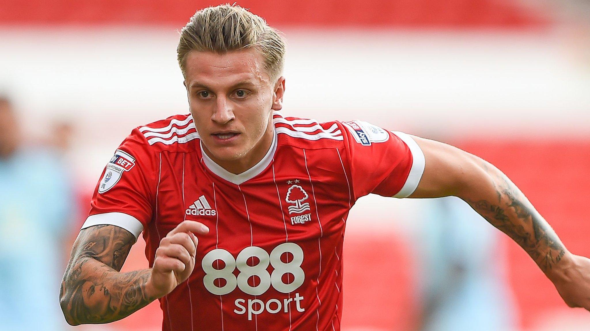 Nottingham Forest striker Jason Cummings has been called up for the first time