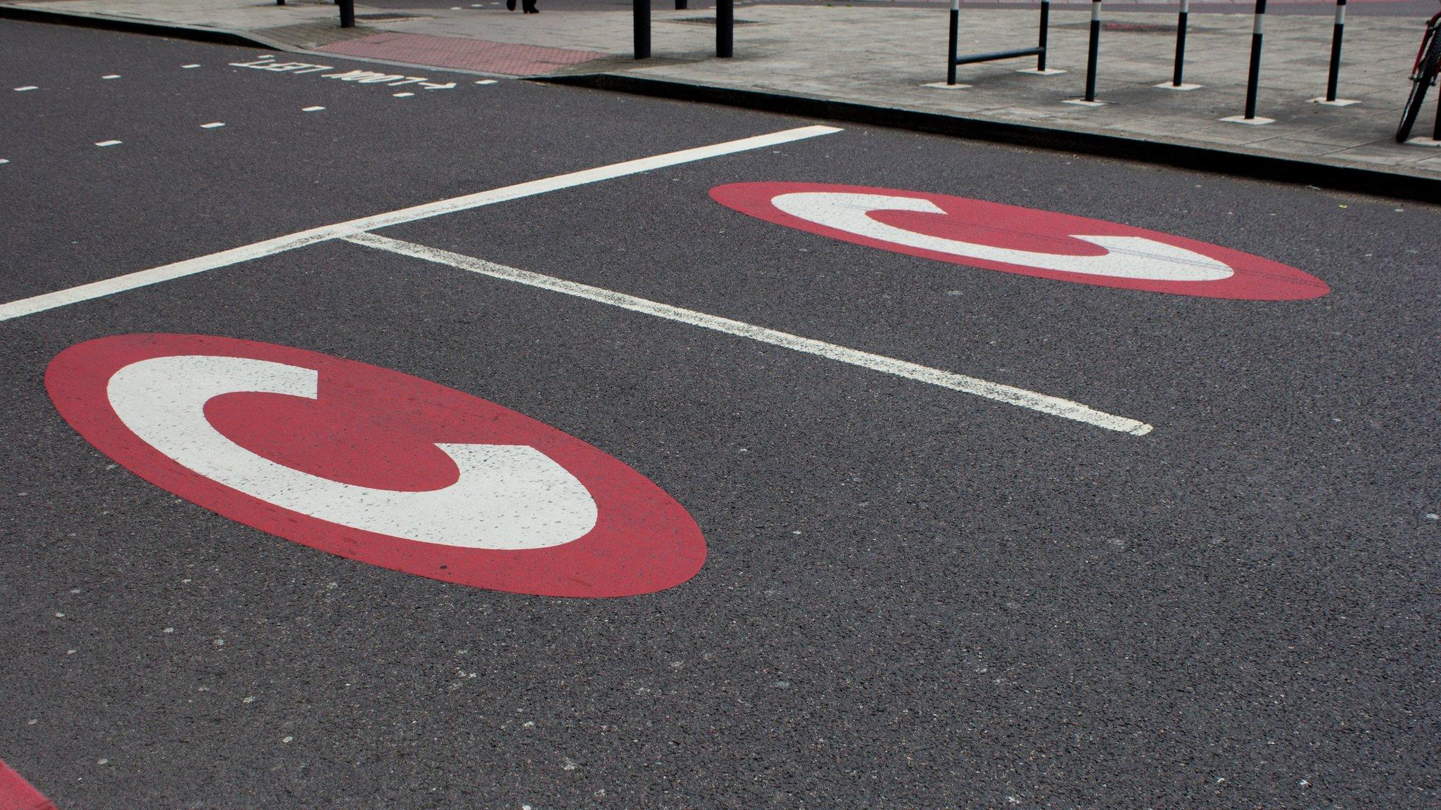 Congestion charge symbol