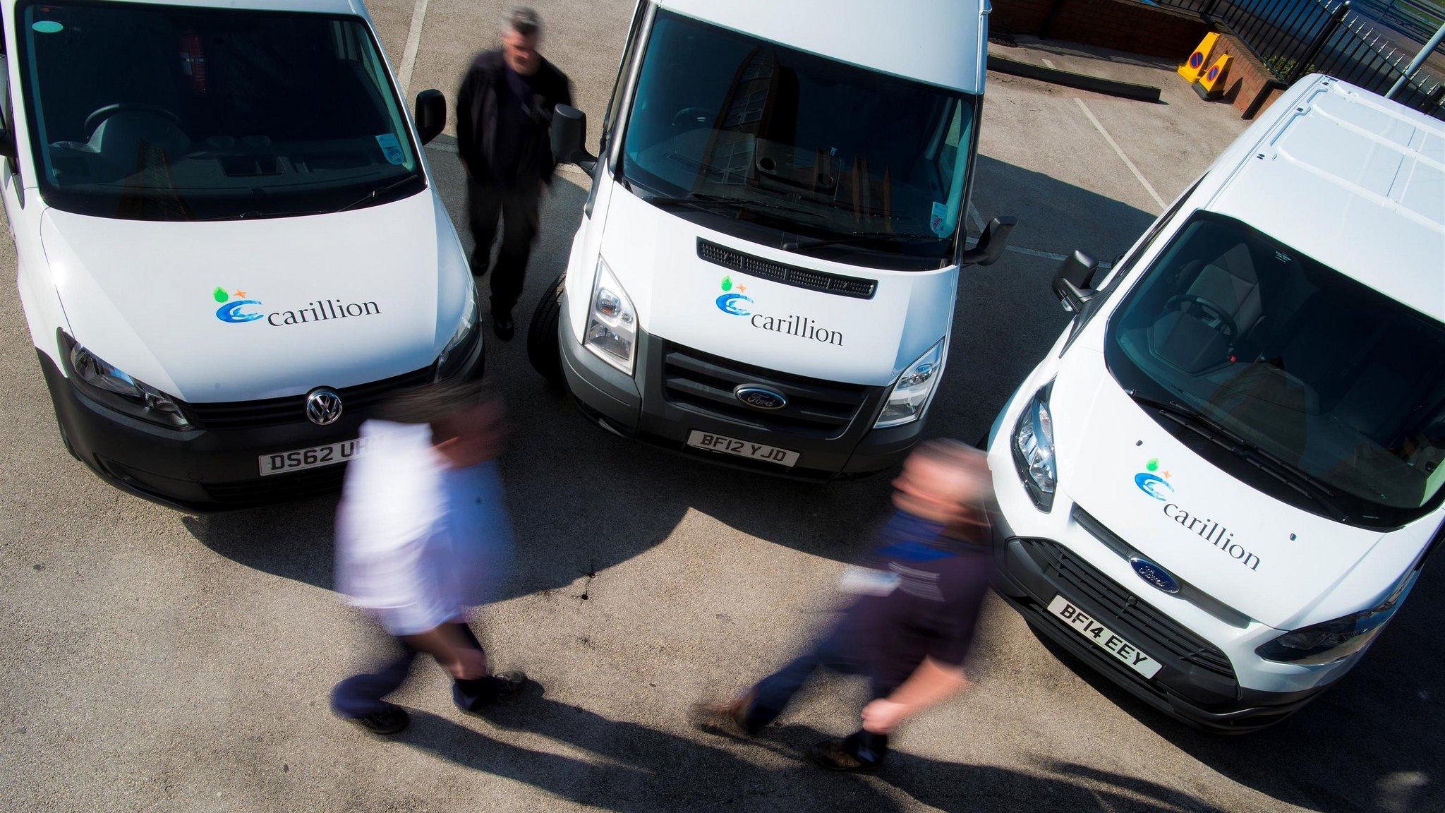 Carillion vans