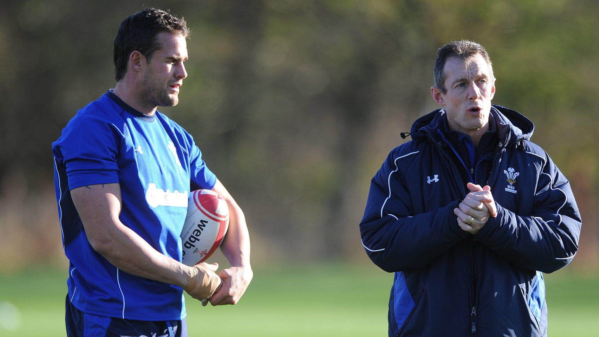 Lee Byrne and Rob Howley