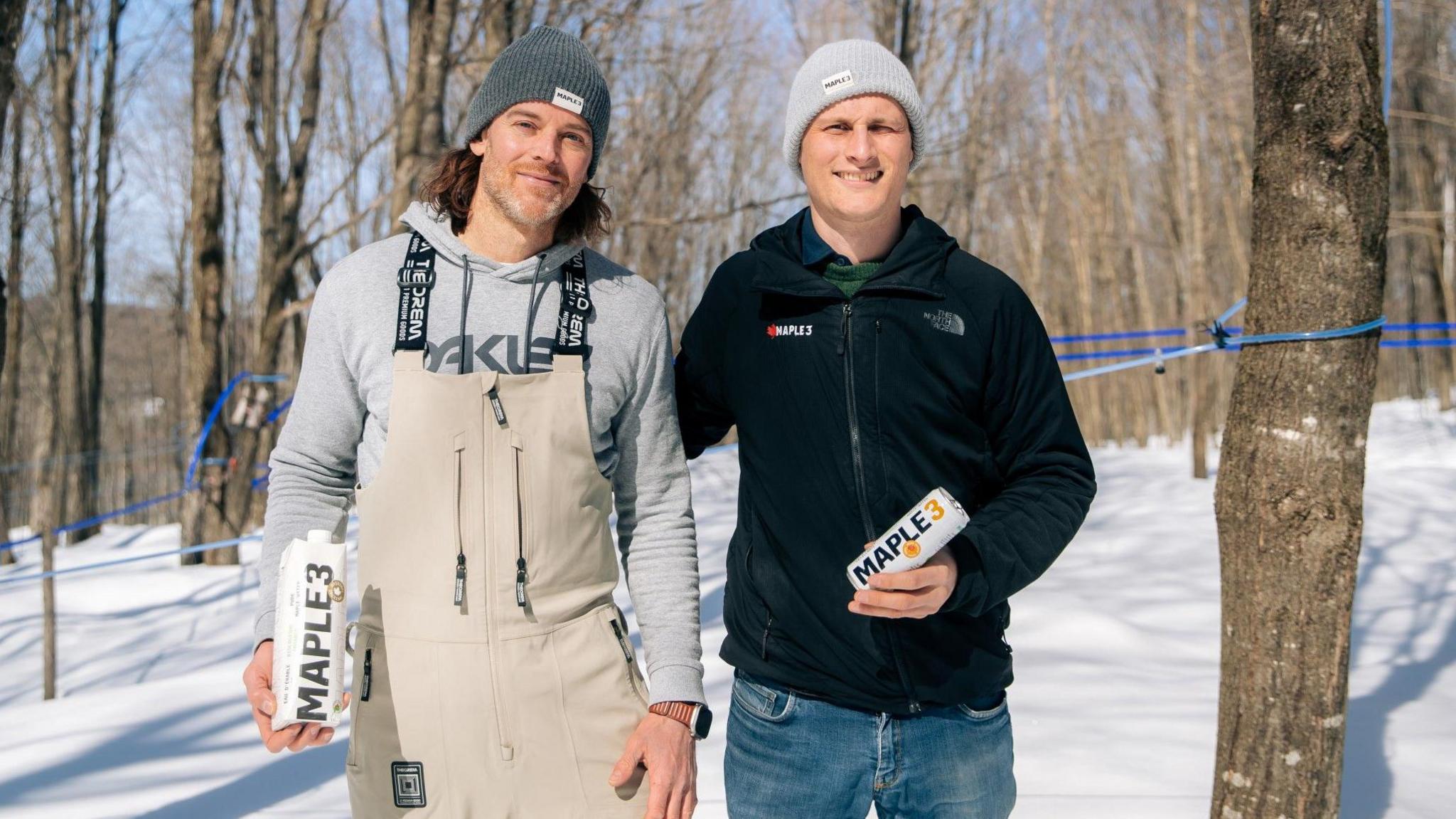 Yannick Leclerc, right, and his business partner Stéphane Nolet