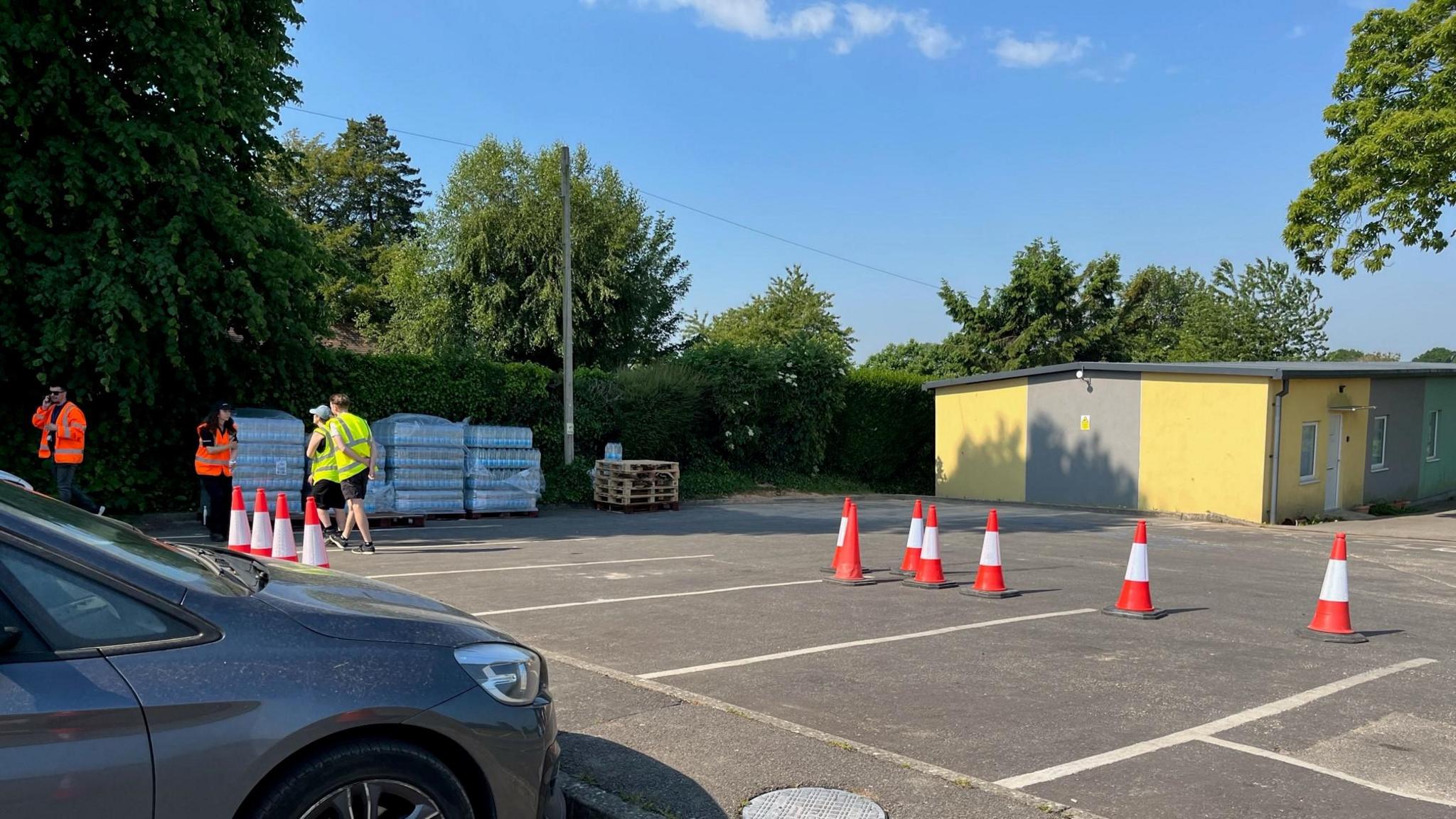 Bottled water station in East Sussex