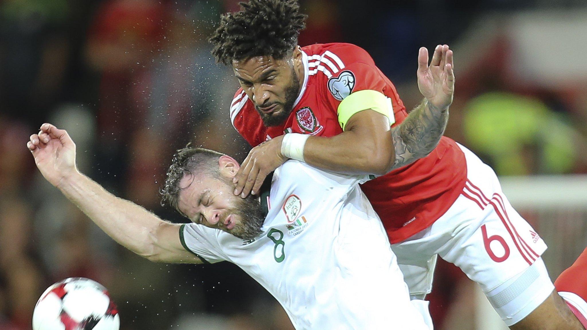 Wales play the Republic of Ireland
