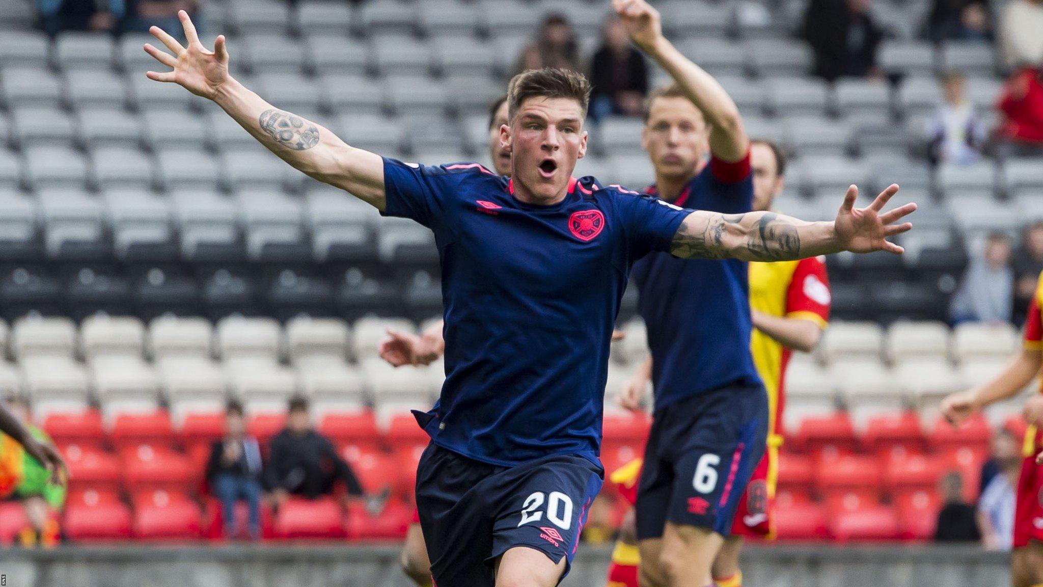 Hearts midfielder Ross Callachan