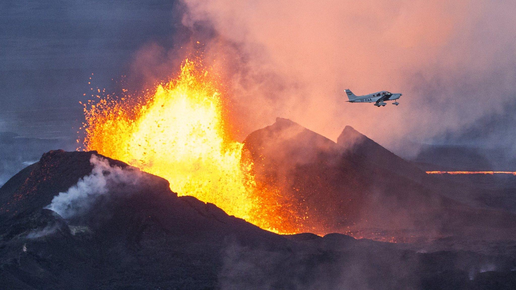 Volcano in Iceland