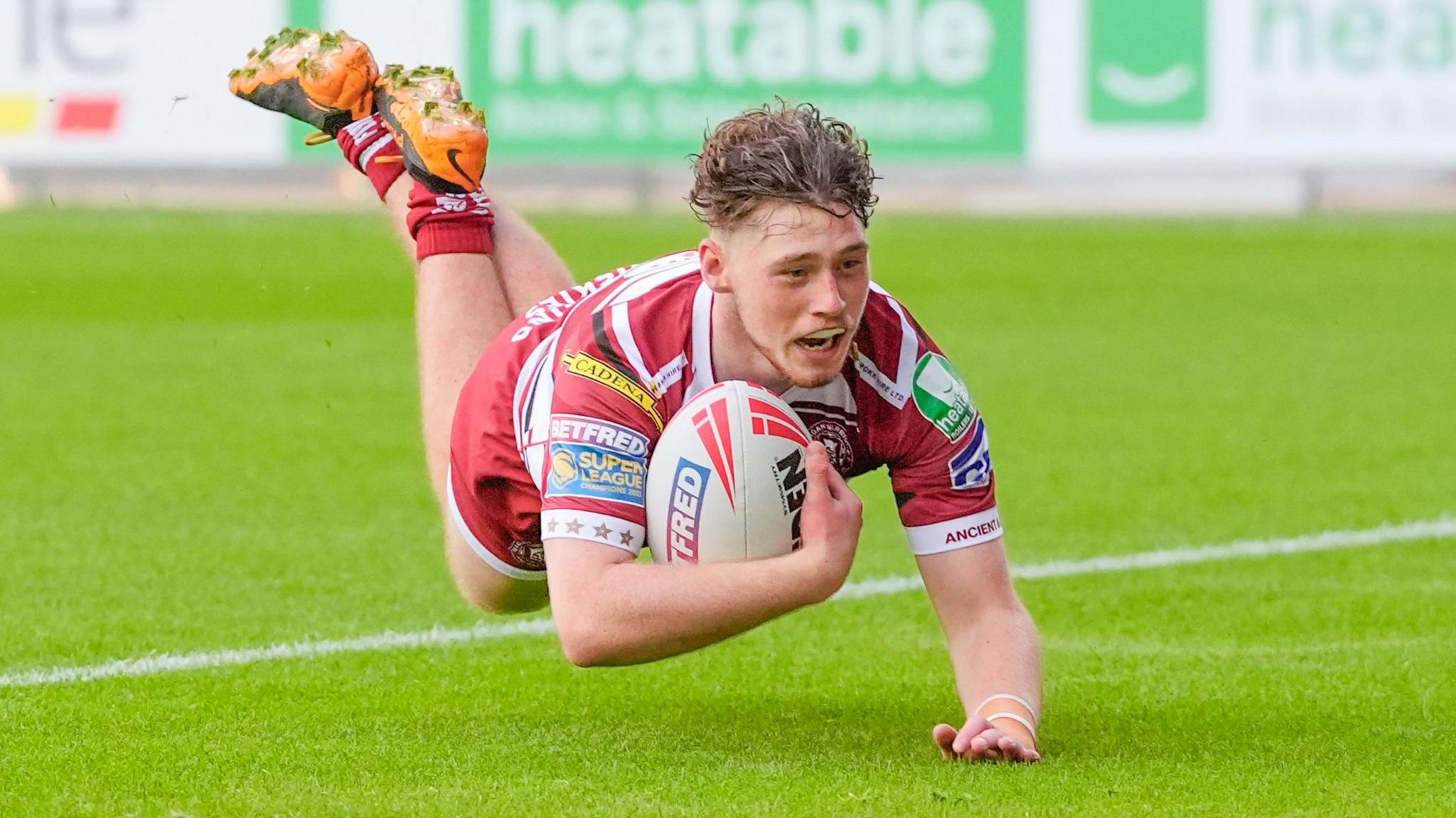 Jack Farrimond scores for Wigan