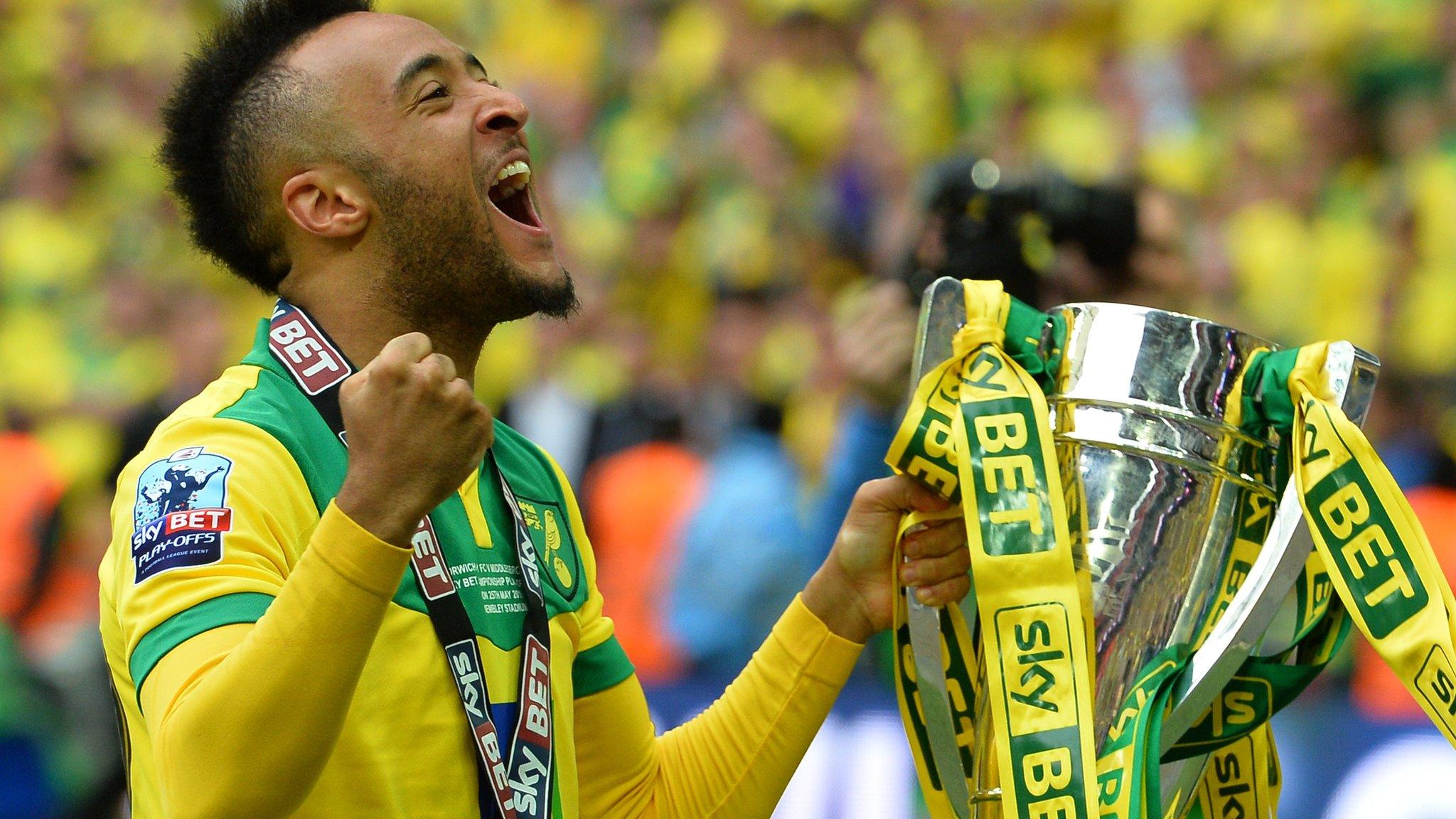 Norwich winger Nathan Redmond