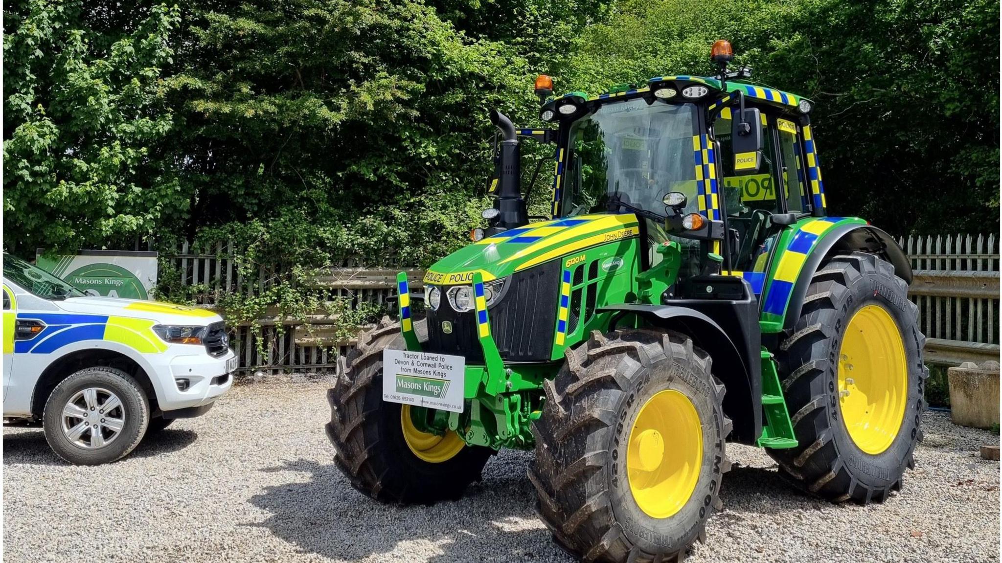 Police tractor