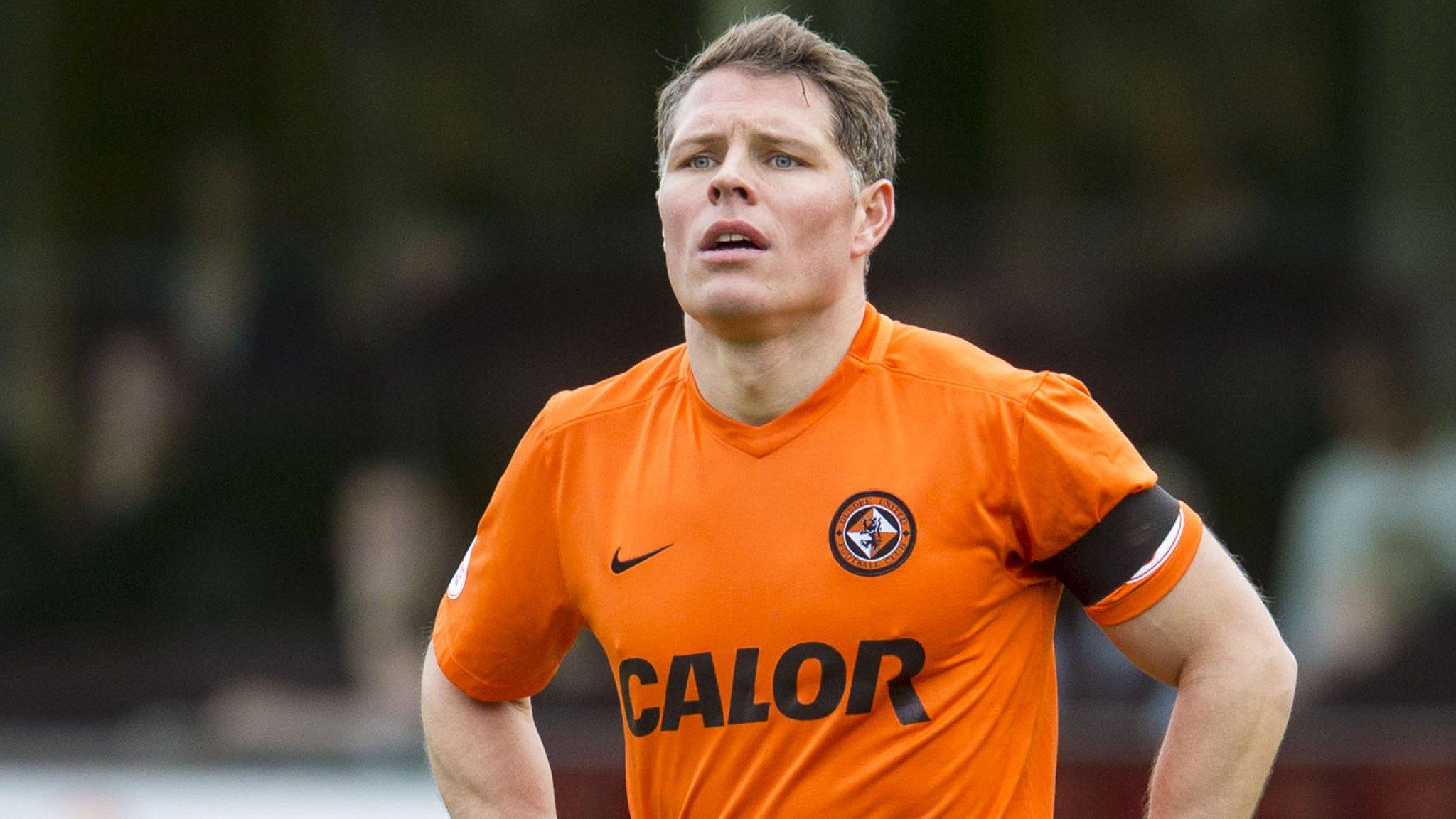 Dundee United midfielder John Rankin