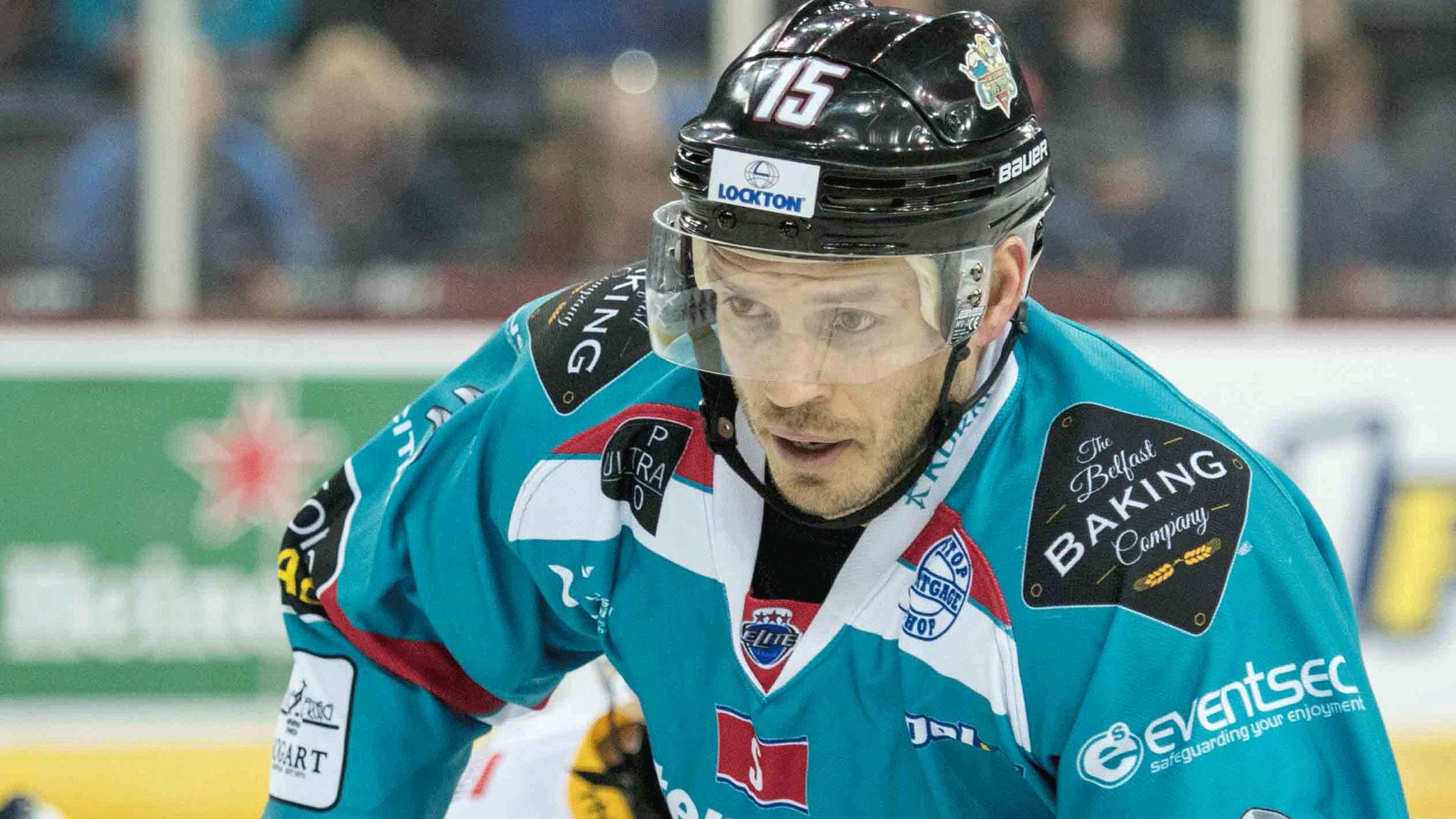 Kris Beech scored two for the Belfast Giants