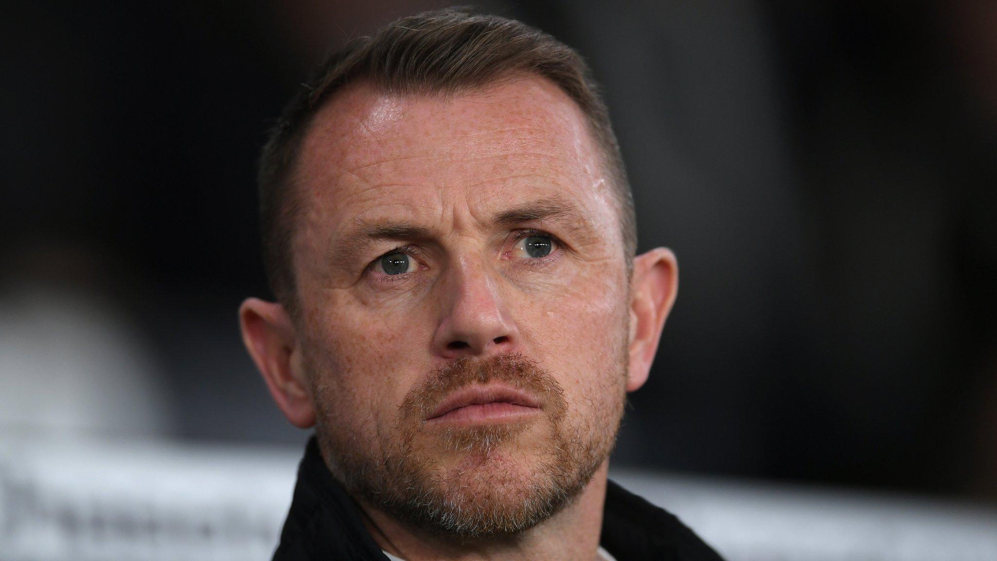 Derby County manager Gary Rowett