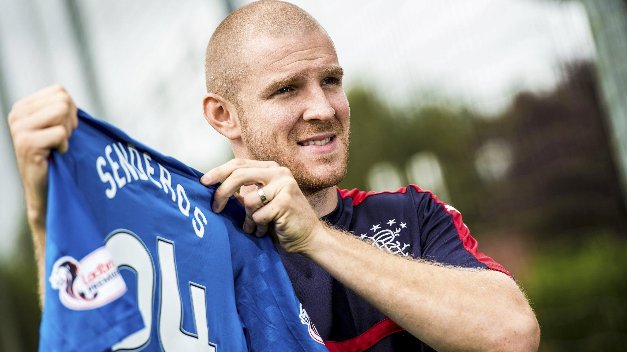 Rangers defender Philippe Senderos