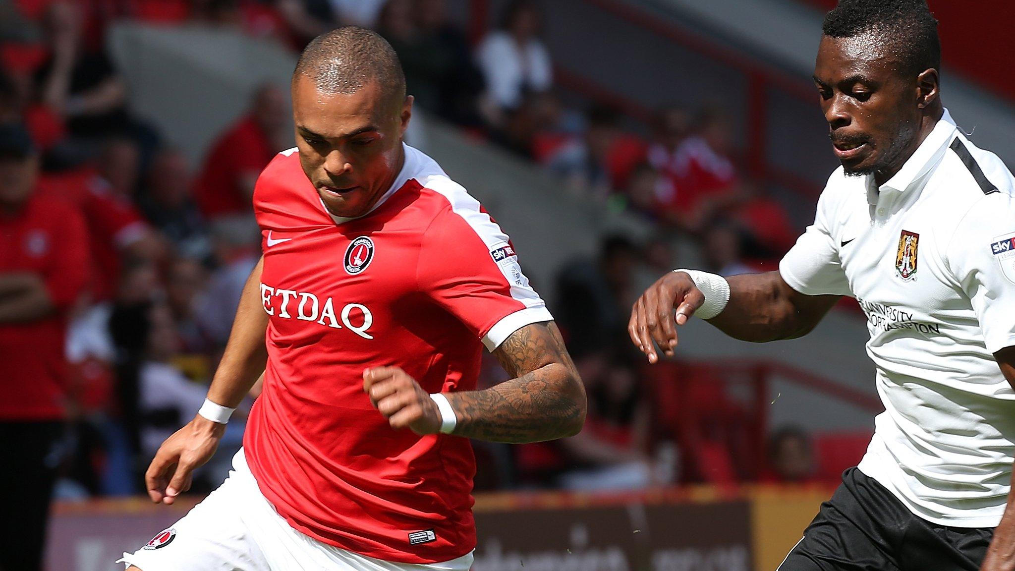 Josh Magennis makes his Charlton debut