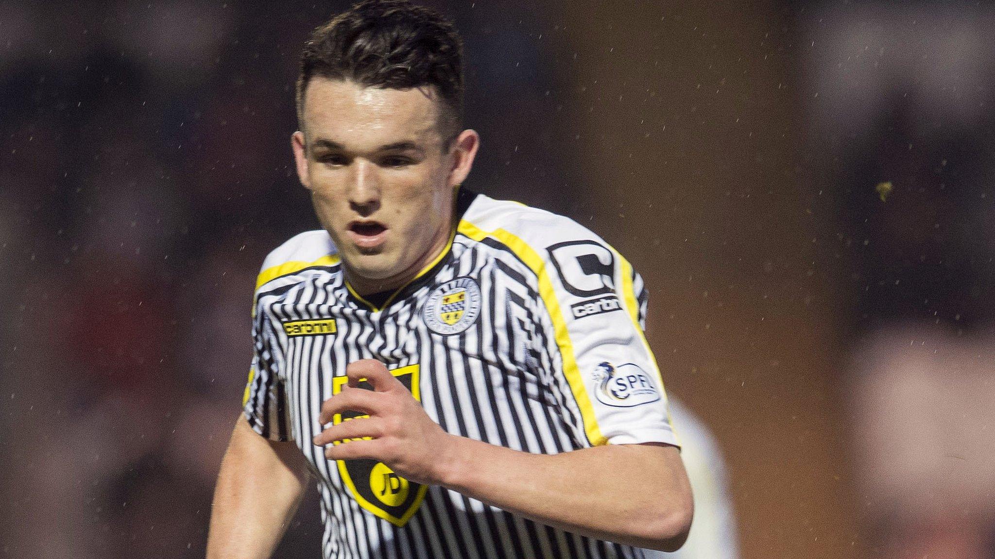 St Mirren midfielder John McGinn