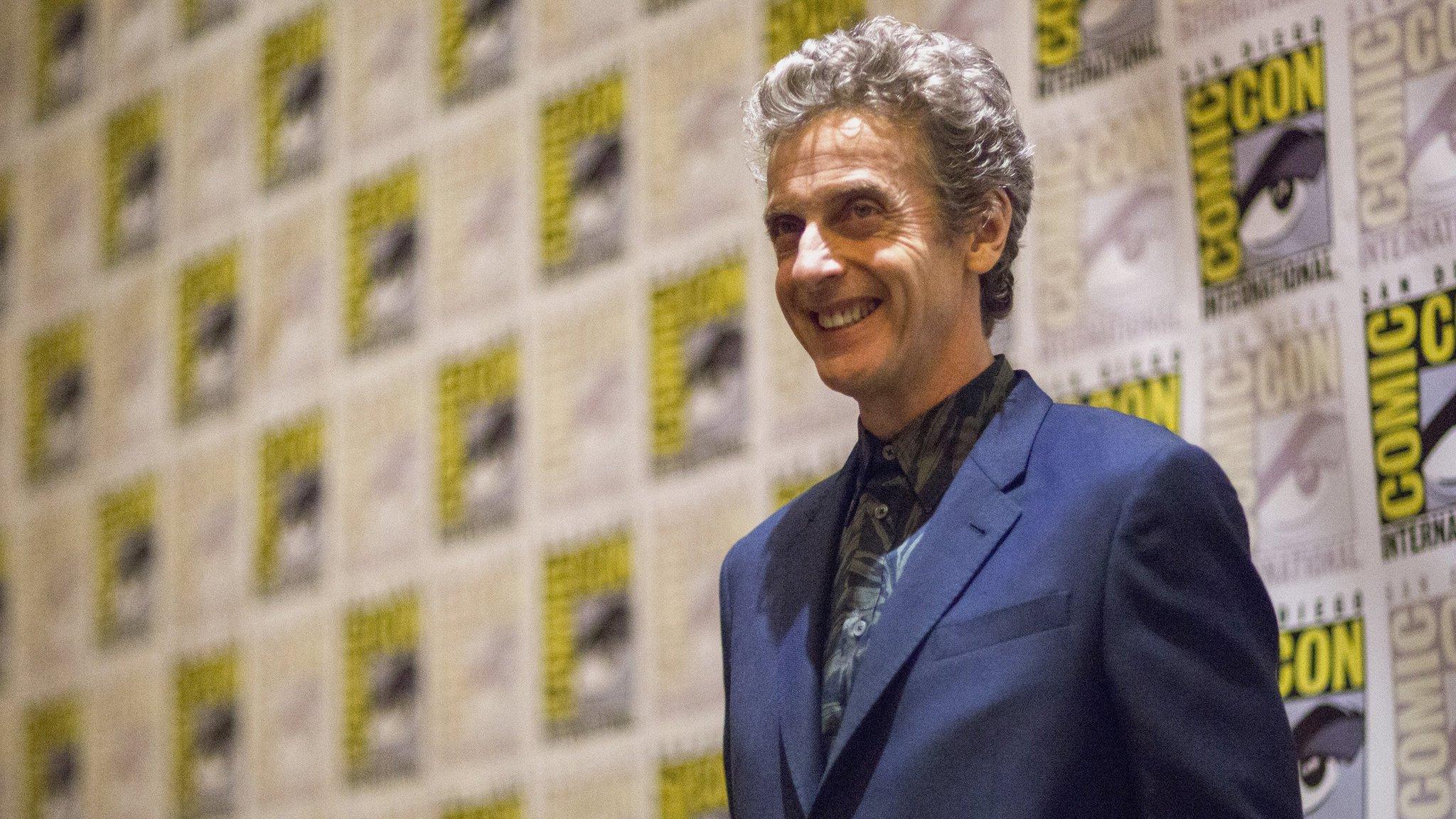 Peter Capaldi at San Diego Comic Con