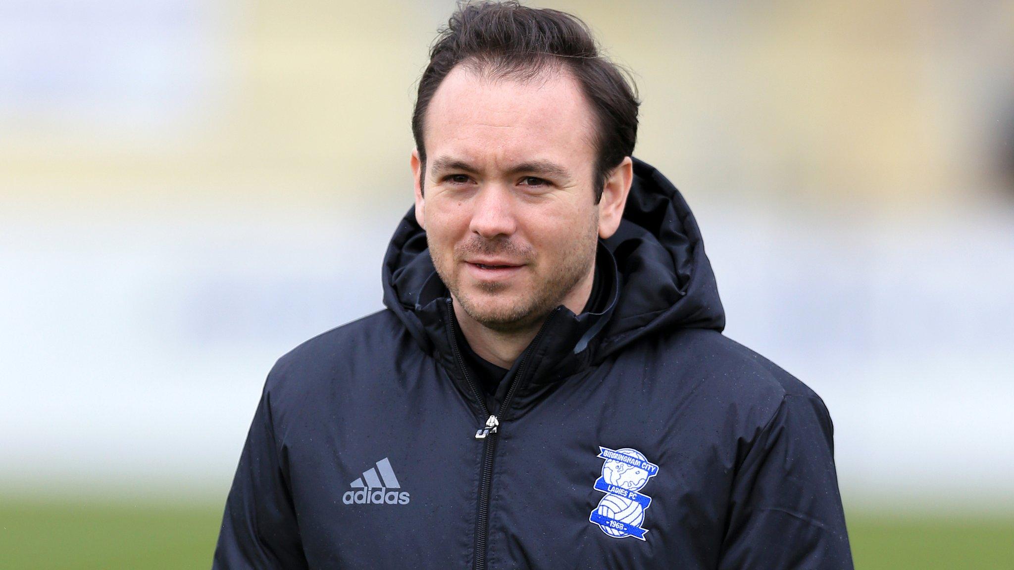 Birmingham City Ladies manager David Parker