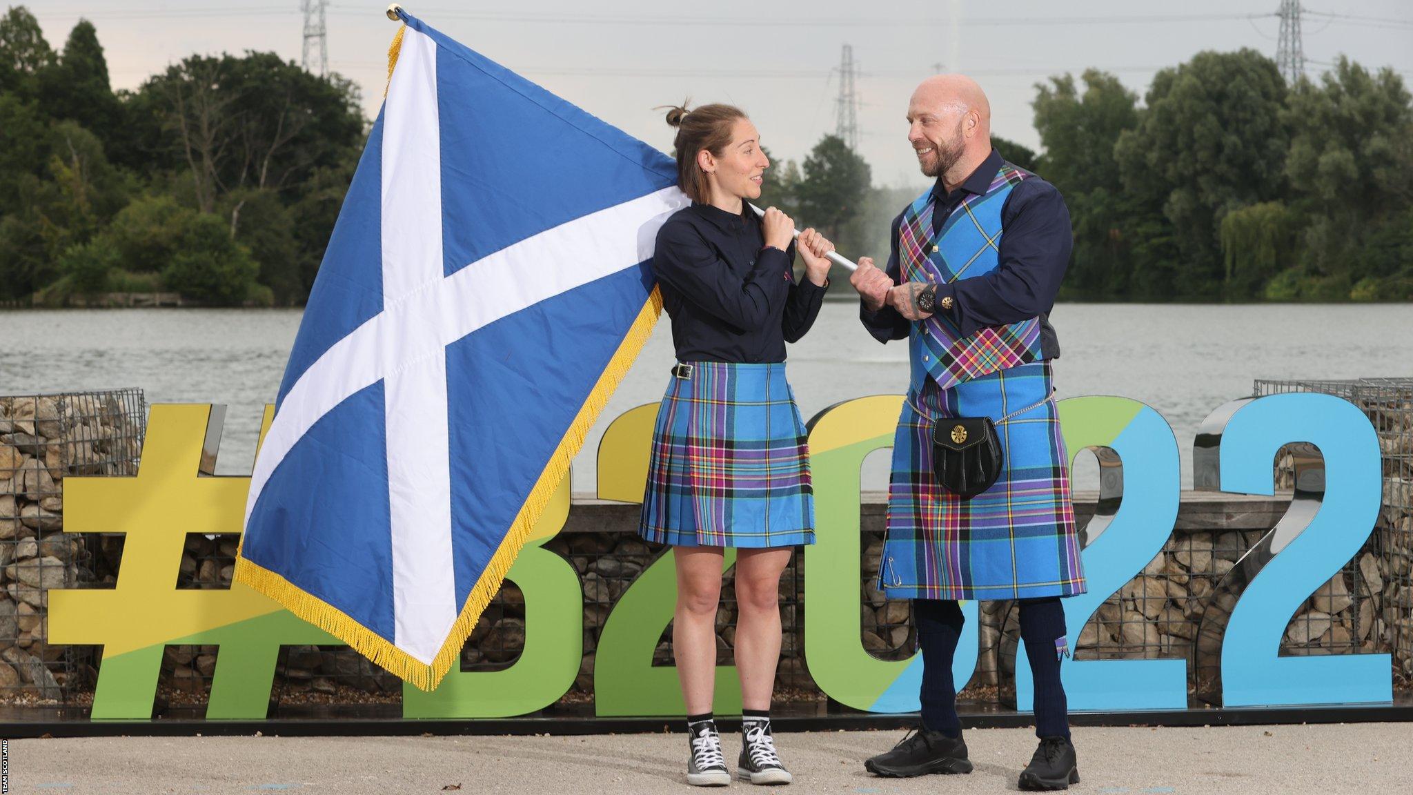 Kirsty Gilmour and Micky Yule