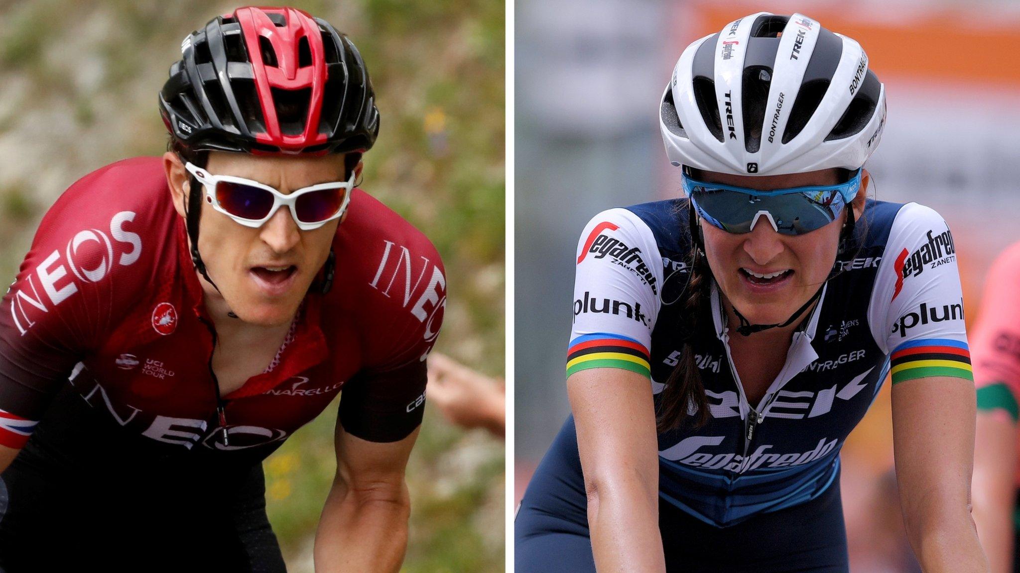 Geraint Thomas and Lizzie Deignan