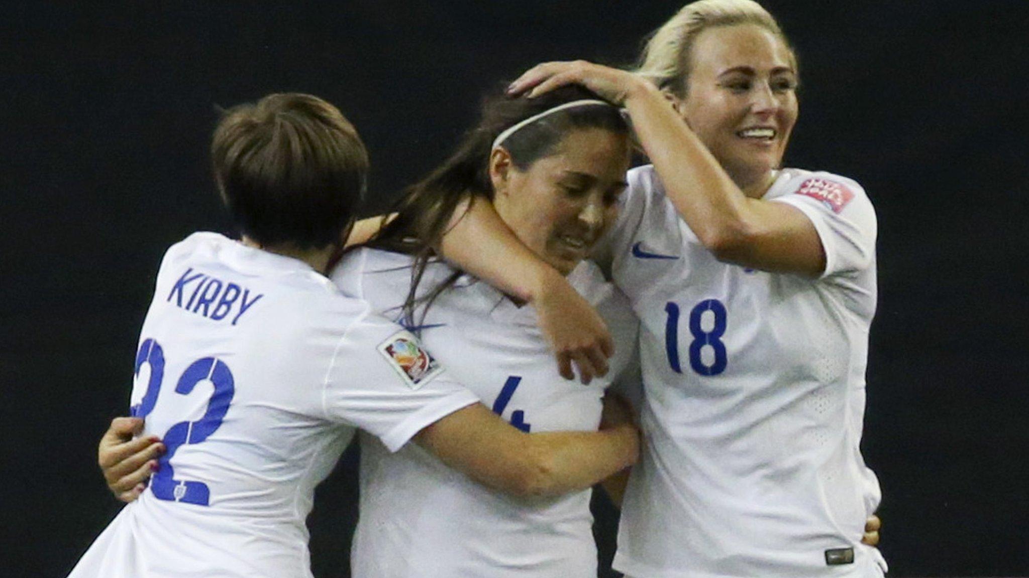 England goalscorer Fara Williams