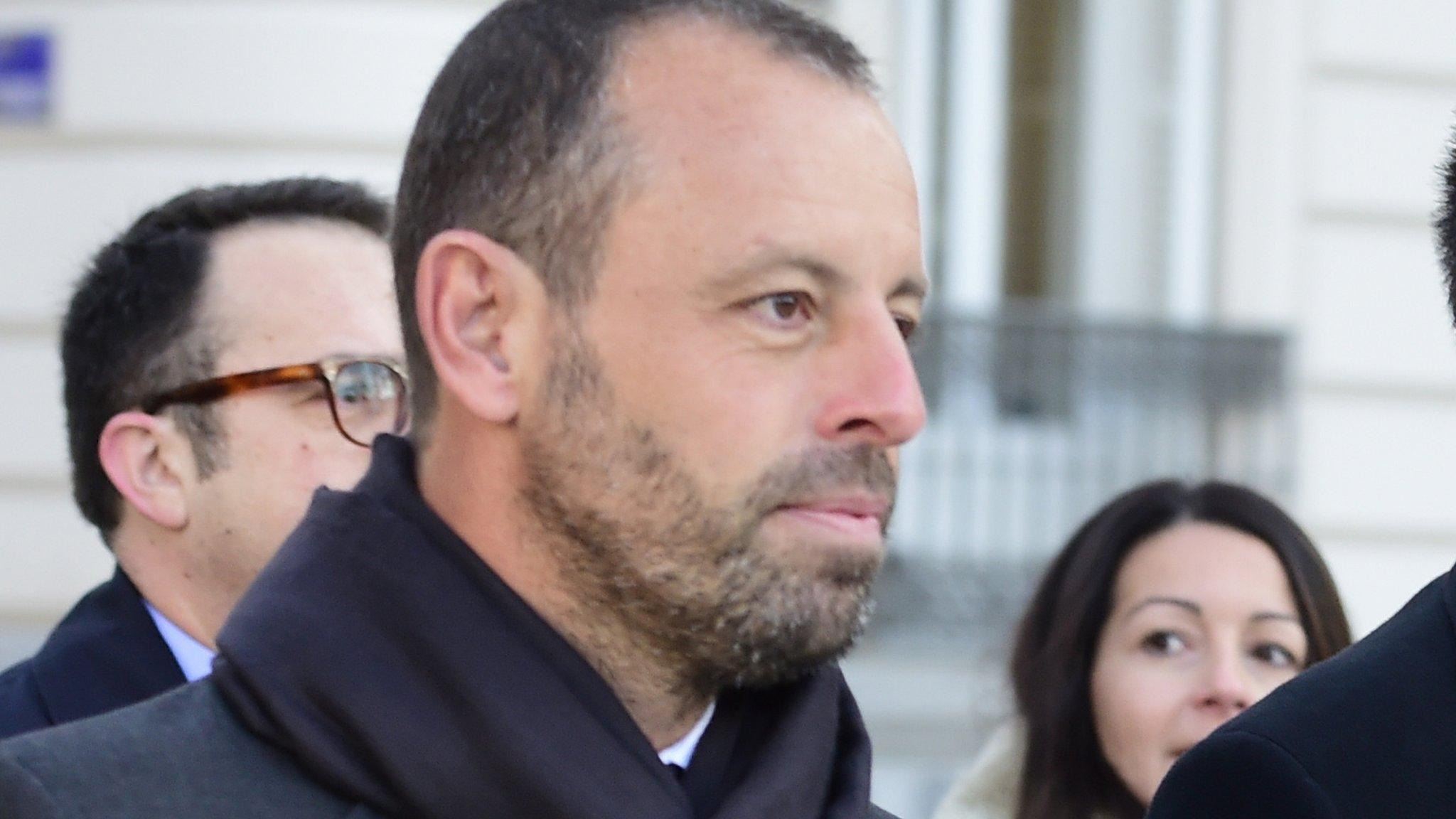 Former Barcelona president Sandro Rosell