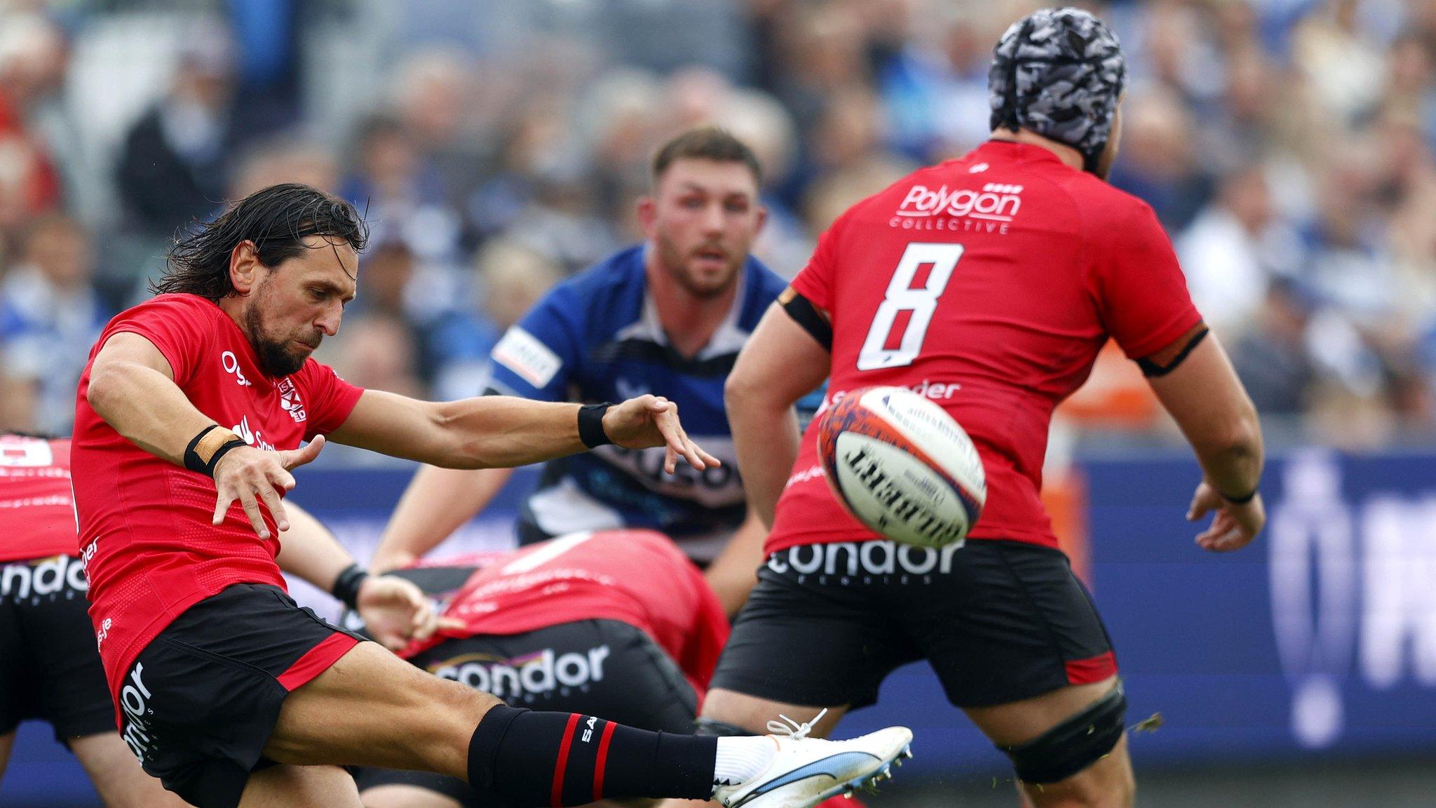 Jersey in action against Bath